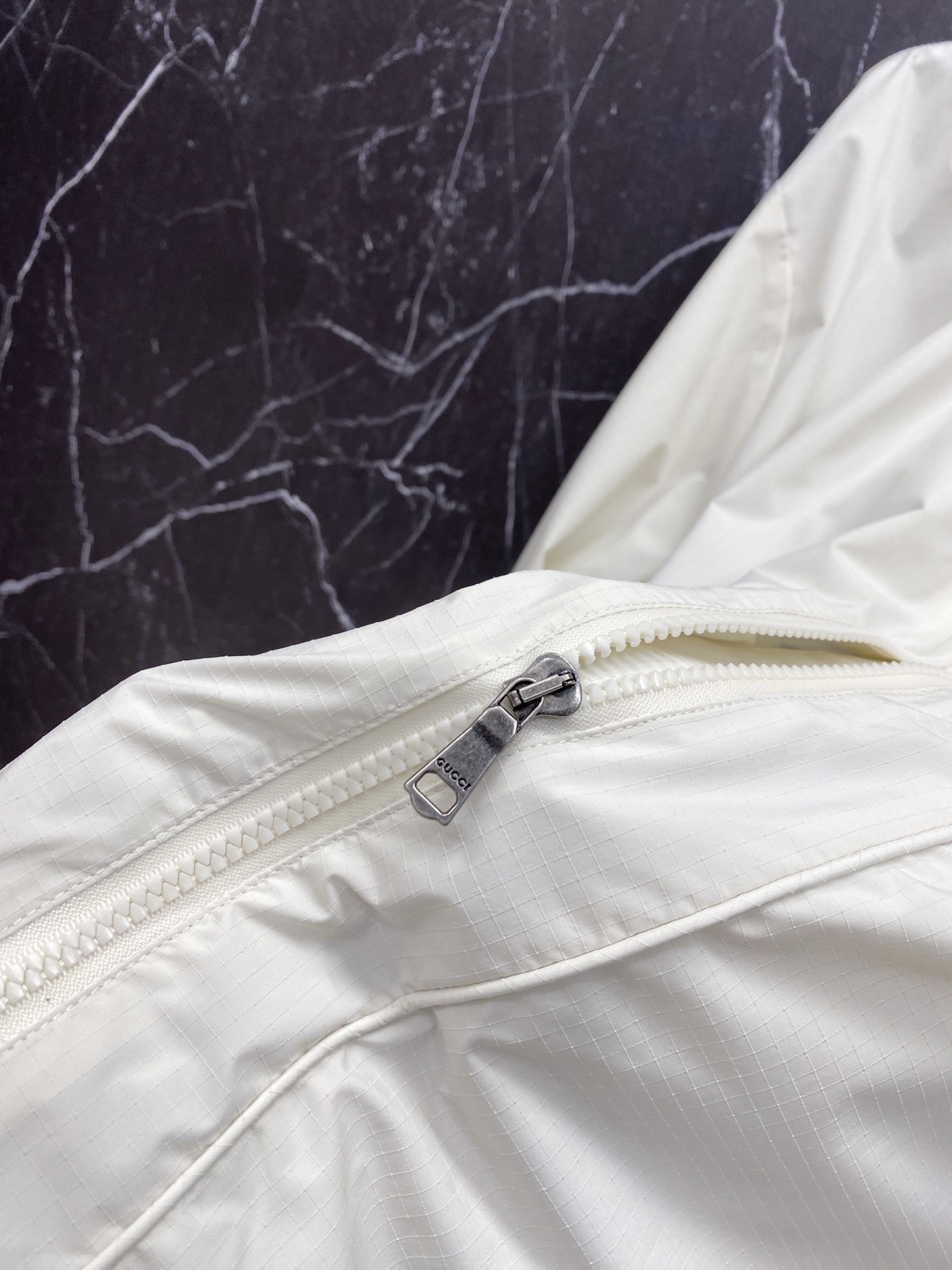 Gucci Jacket White Hooded S
