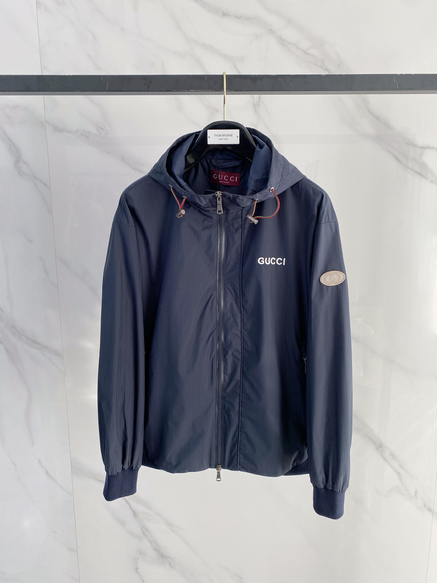Gucci Jacket White Hooded S