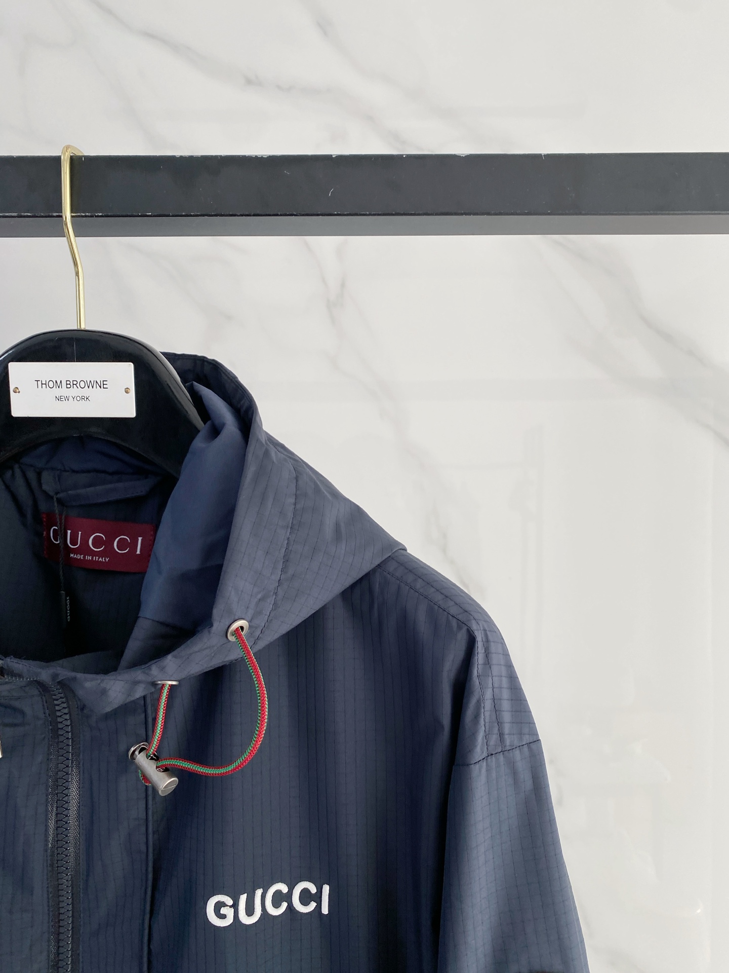 Gucci Jacket White Hooded S