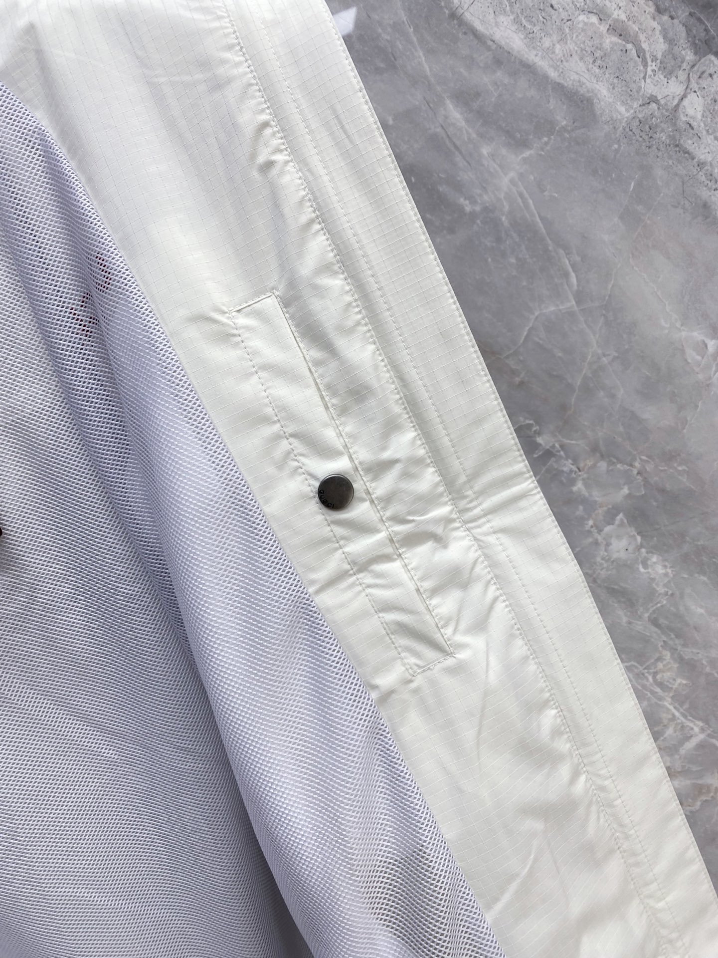 Gucci Jacket White Hooded S