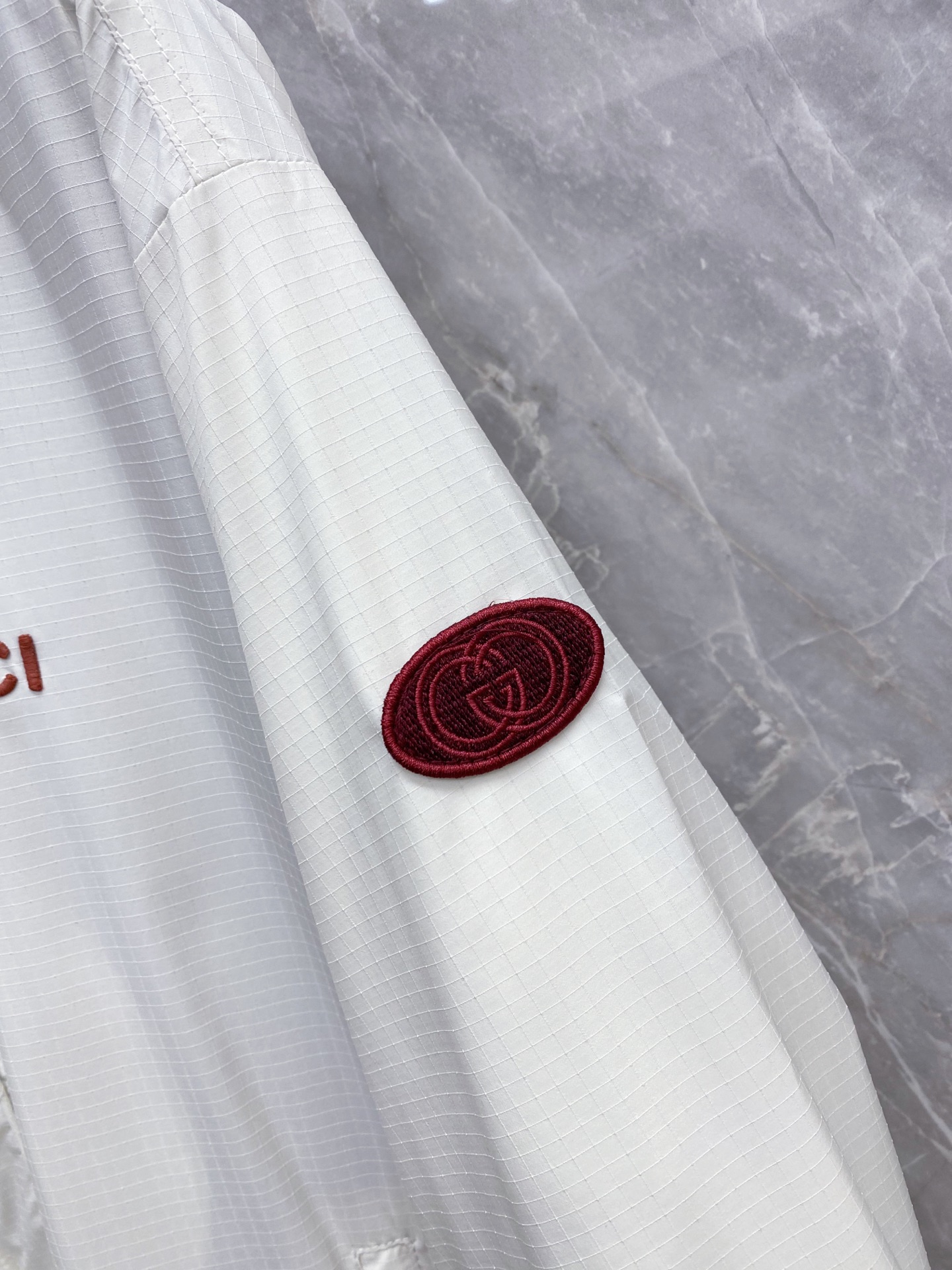 Gucci Jacket White Hooded S