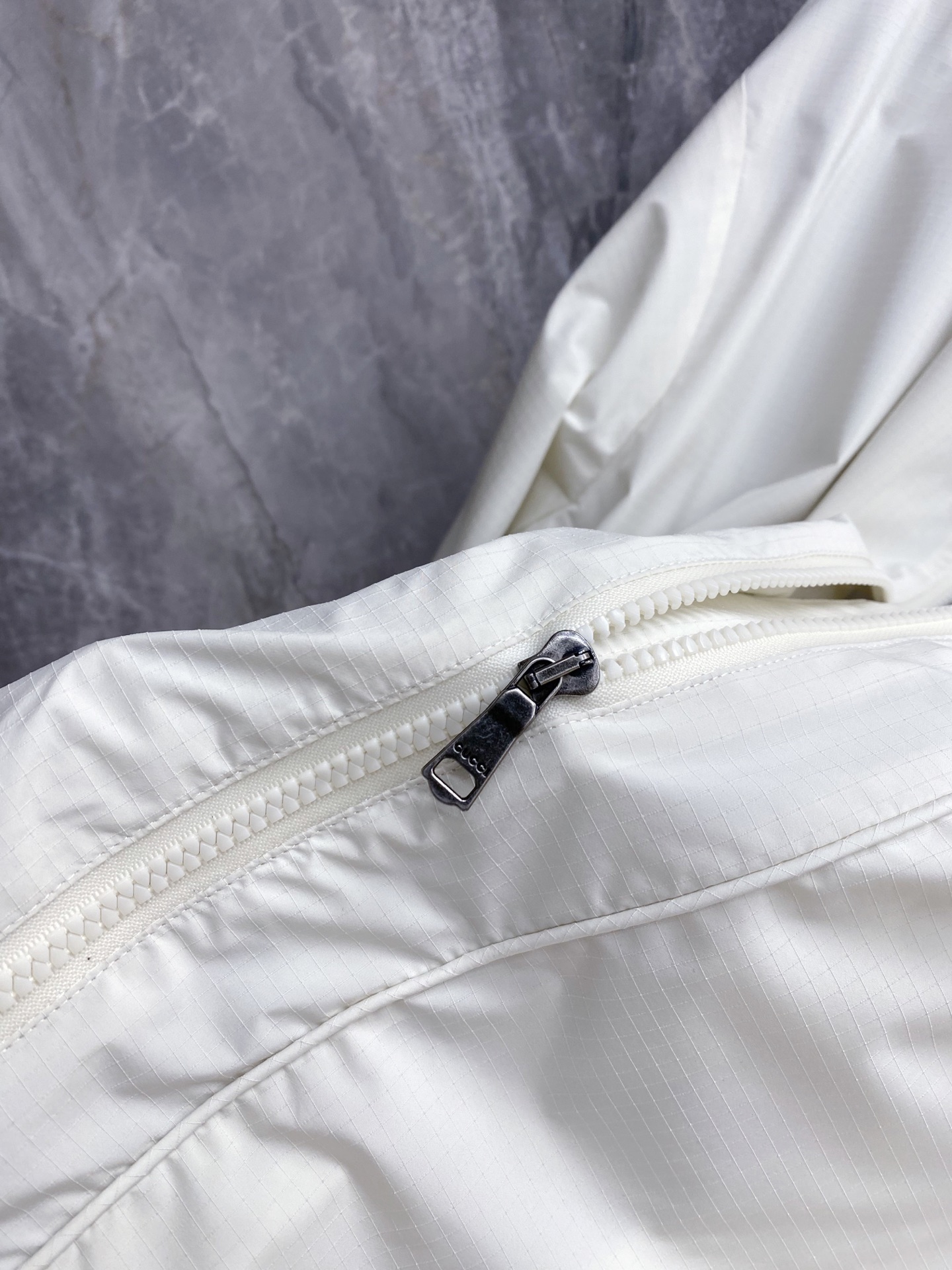 Gucci Jacket White Hooded S