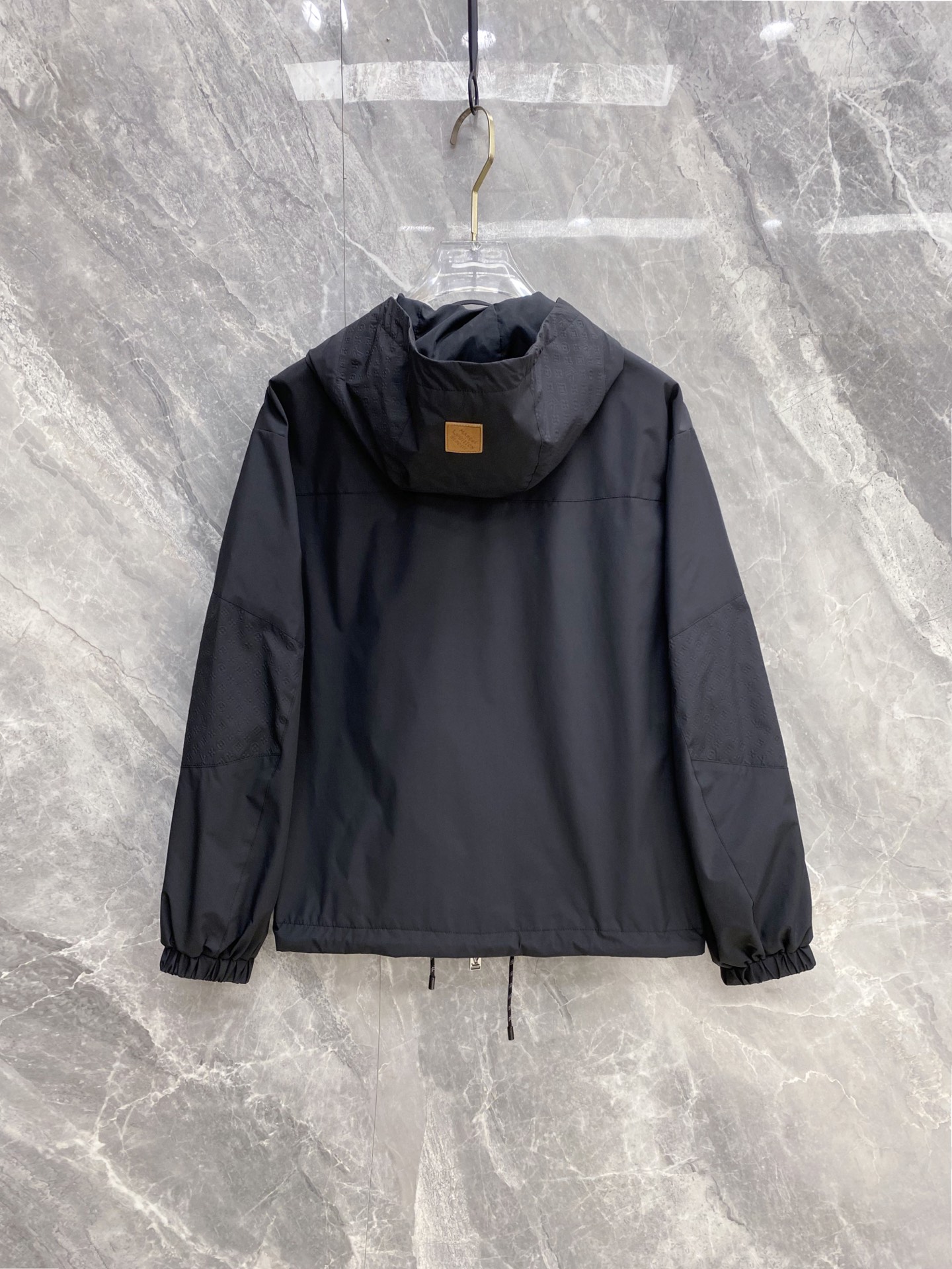 Louis Vuitton Jacket Black Hooded S-l