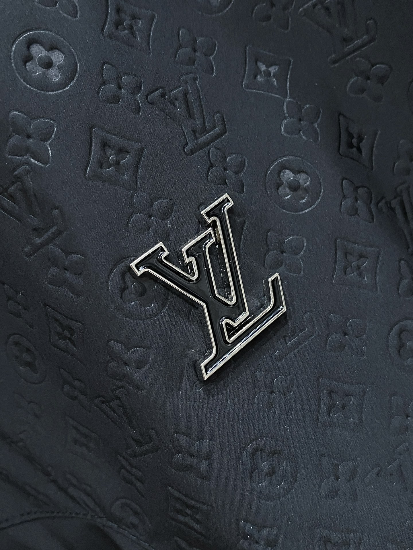 Louis Vuitton Jacket Black Hooded S-l