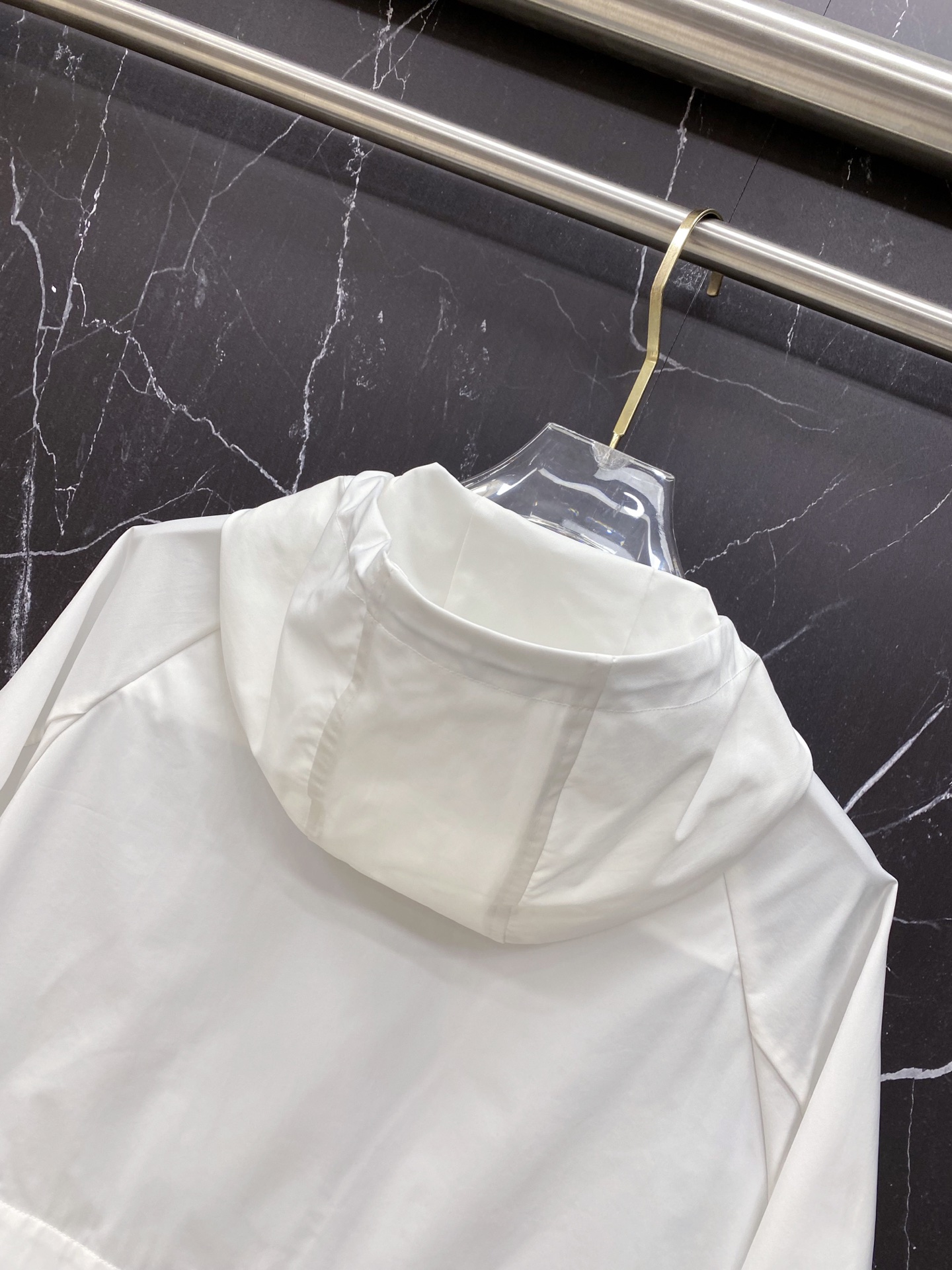 Louis Vuitton Jacket Black Hooded S-l