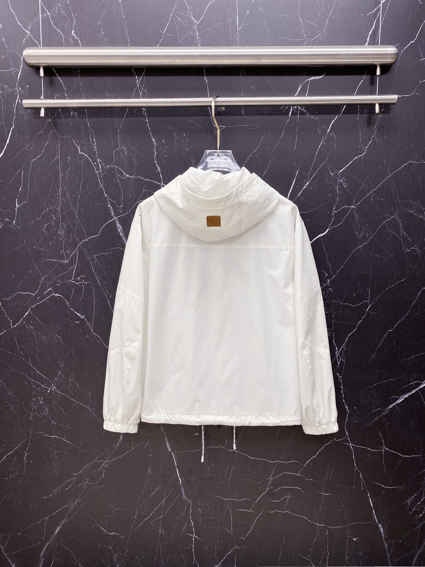 Louis Vuitton Jacket Black Hooded S-l