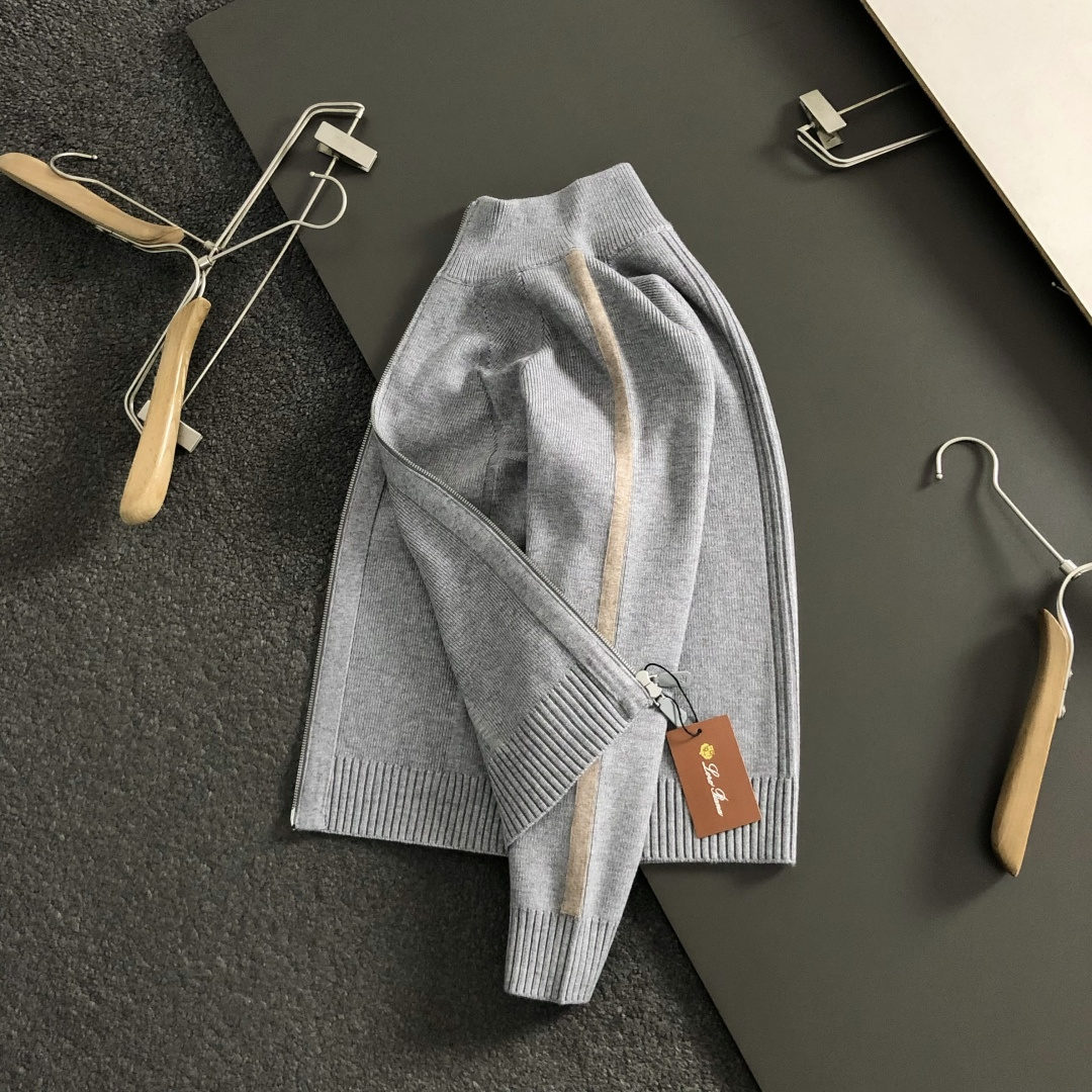 Loro Piana Basic Clothing Knitted Gray M-l-xxxl
