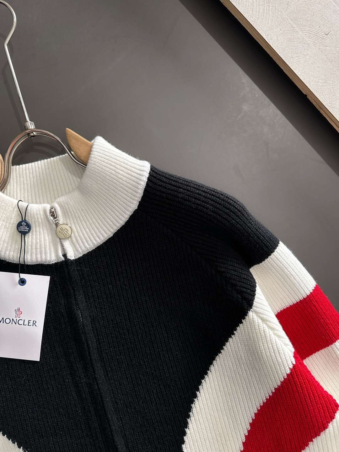 Moncler Couple Basic Clothing Wool Striped S-m-xxxl
