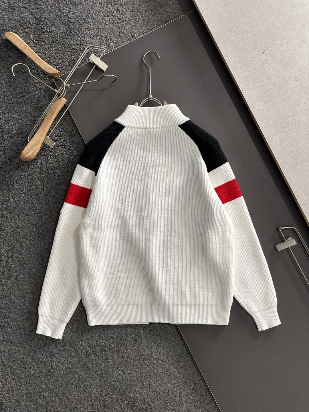 Moncler Couple Basic Clothing Wool Striped S-m-xxxl