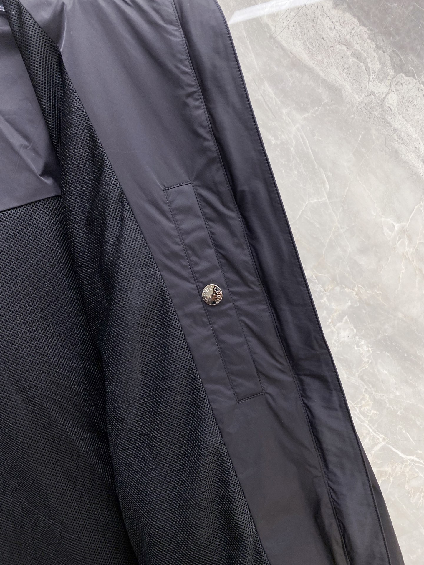 Moncler Jacket Black Hooded S-m-l