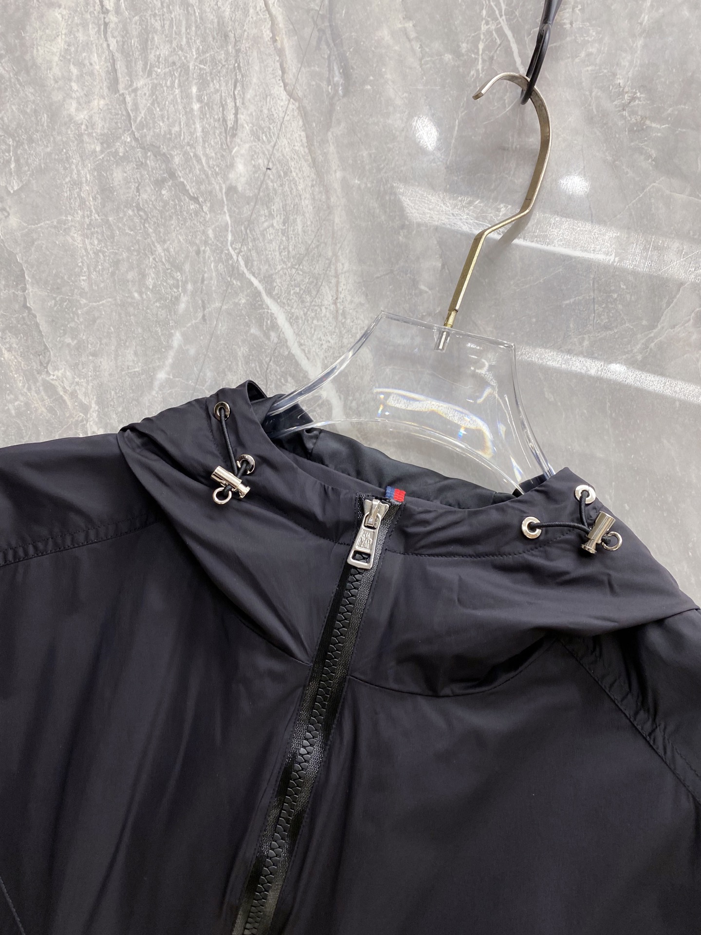 Moncler Jacket Black Hooded S-m-l