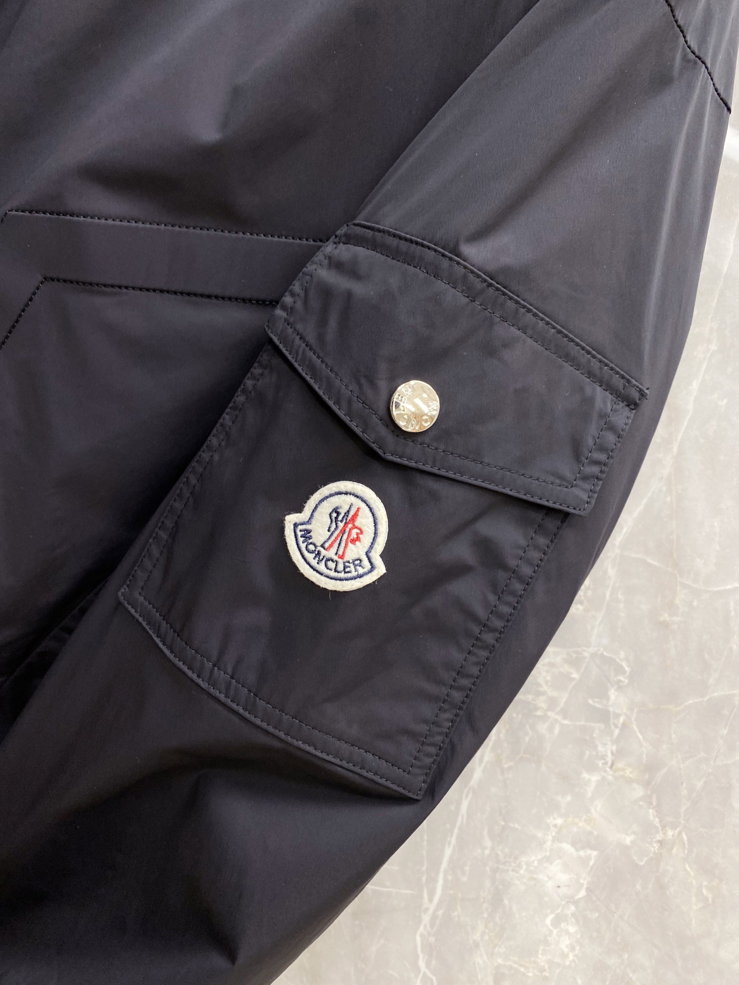Moncler Jacket Black Hooded S-m-l