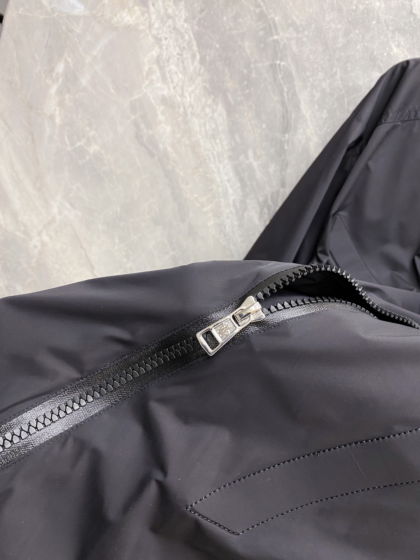 Moncler Jacket Black Hooded S-m-l