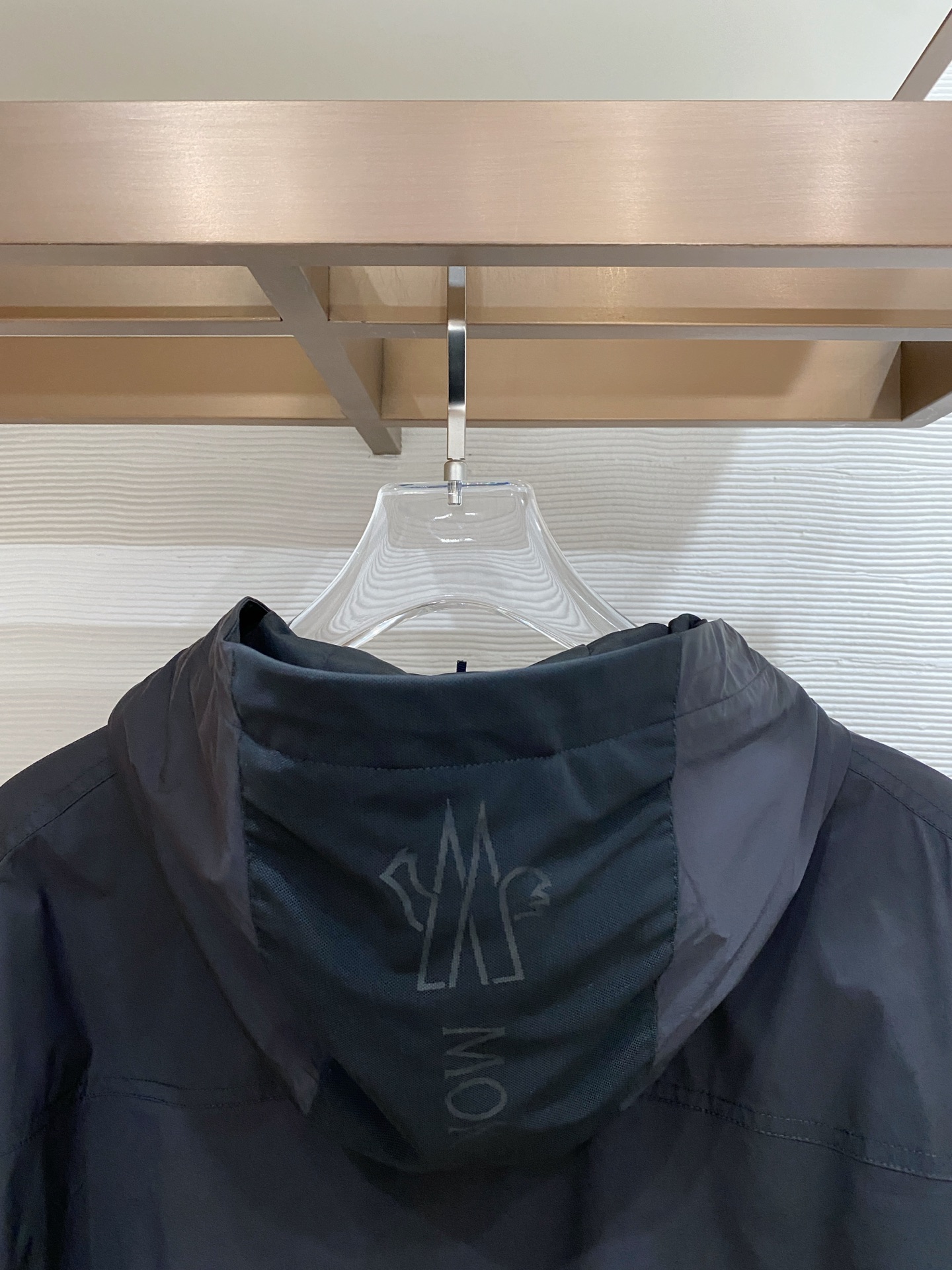 Moncler Jacket Black Hooded S-m-l