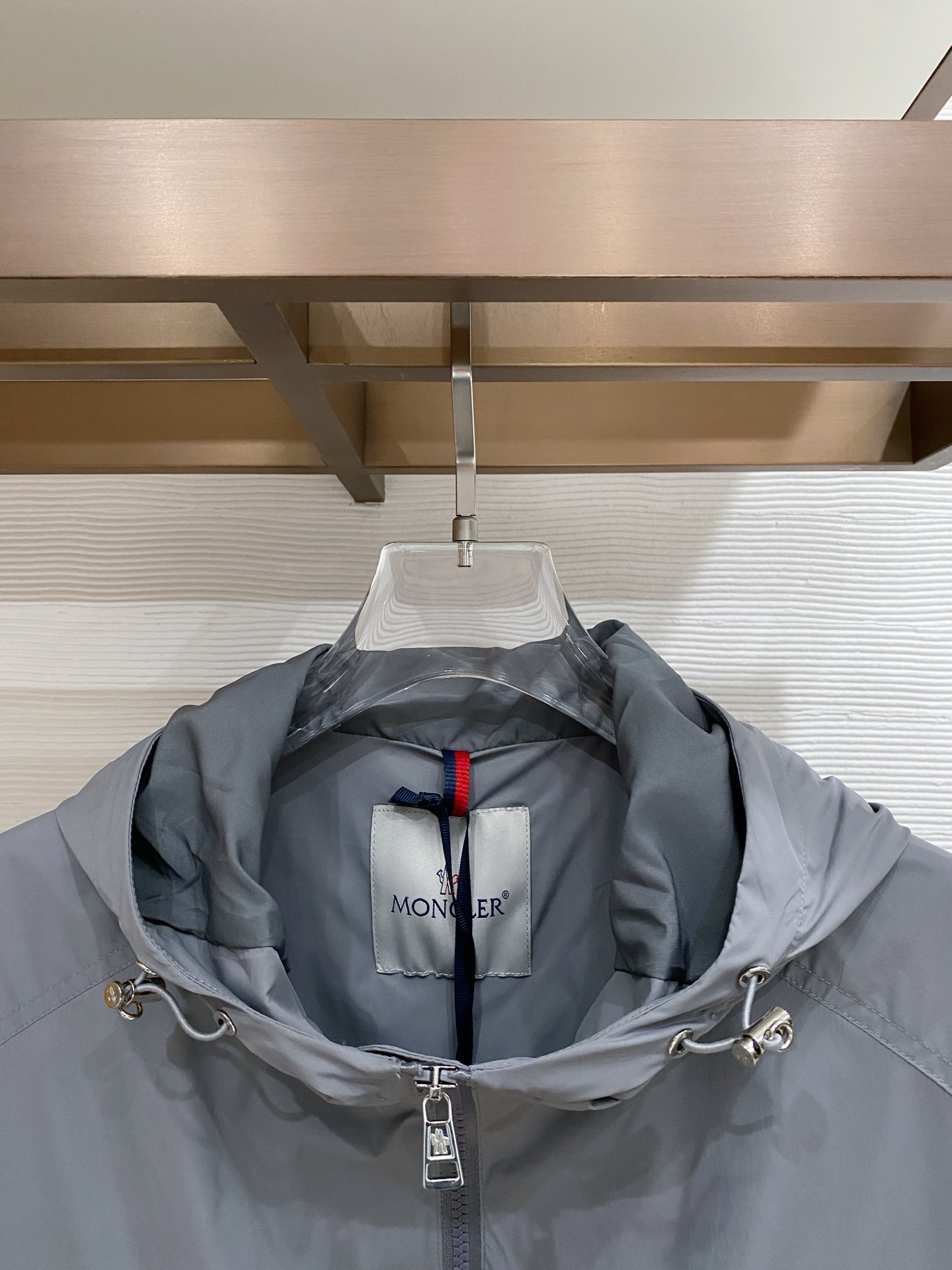 Moncler Jacket Black Hooded S-m-l