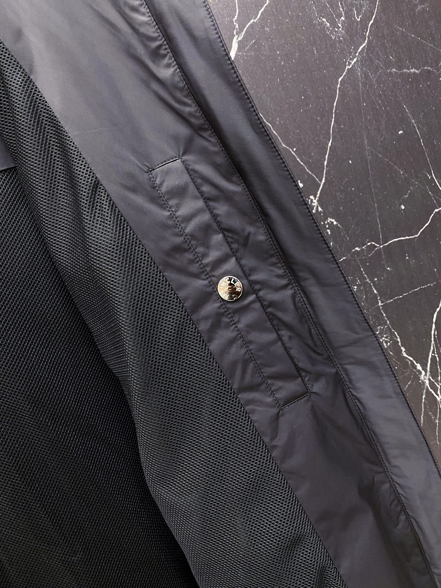 Moncler Jacket Black Hooded S-m-l