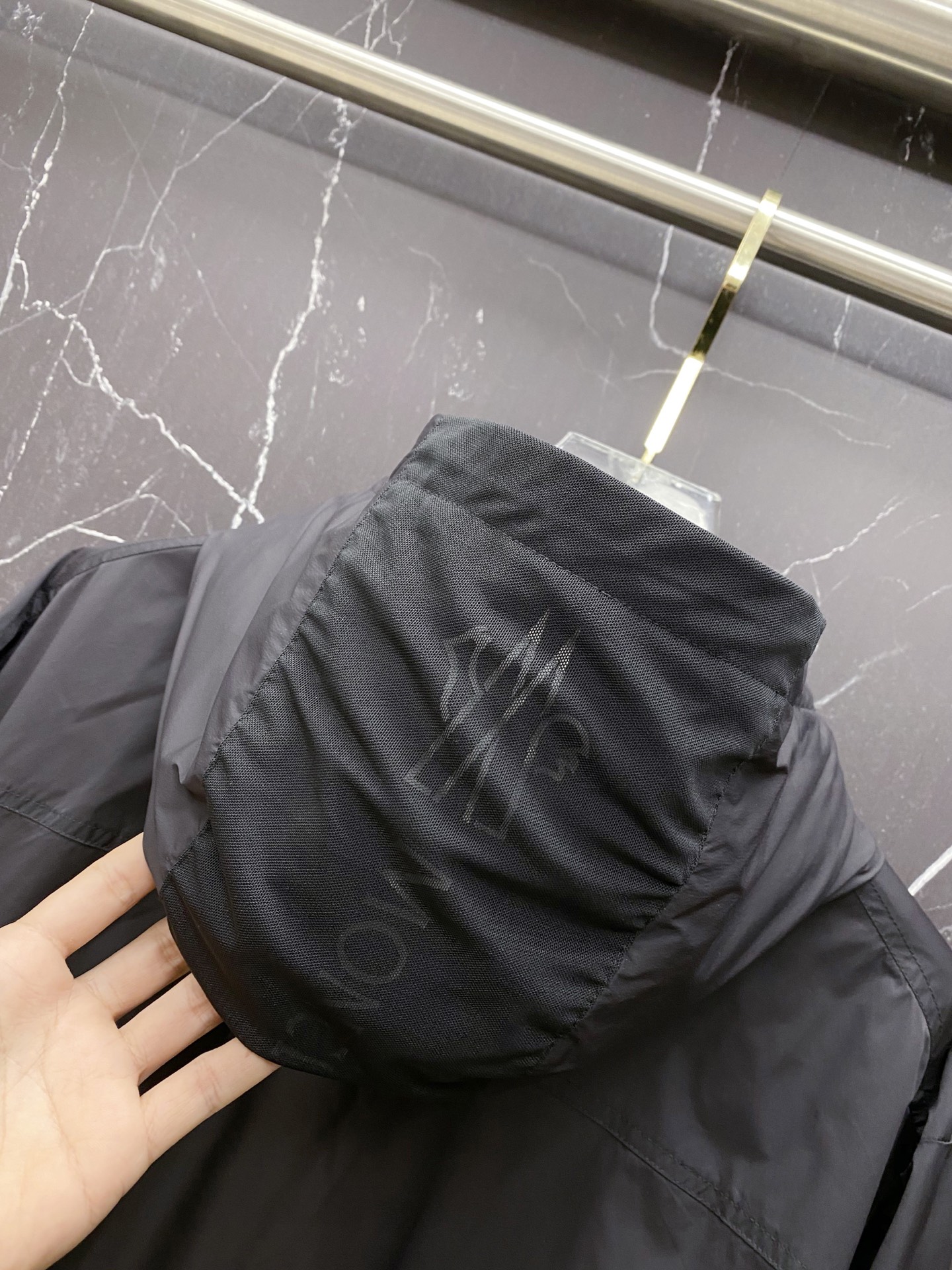 Moncler Jacket Black Hooded S-m-l