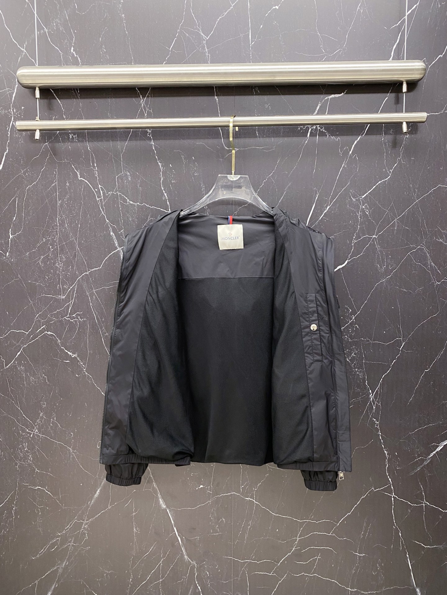Moncler Jacket Black Hooded S-m-l