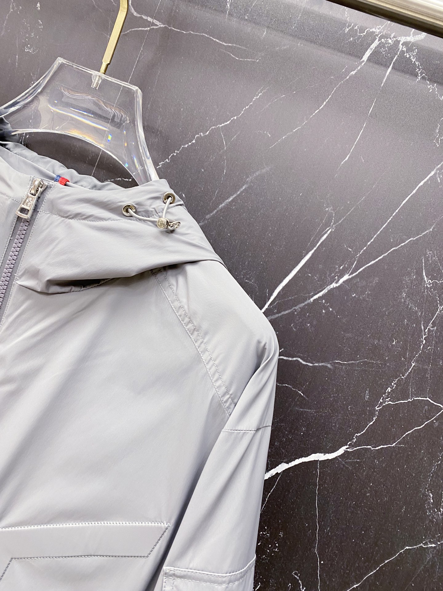 Moncler Jacket Black Hooded S-m-l