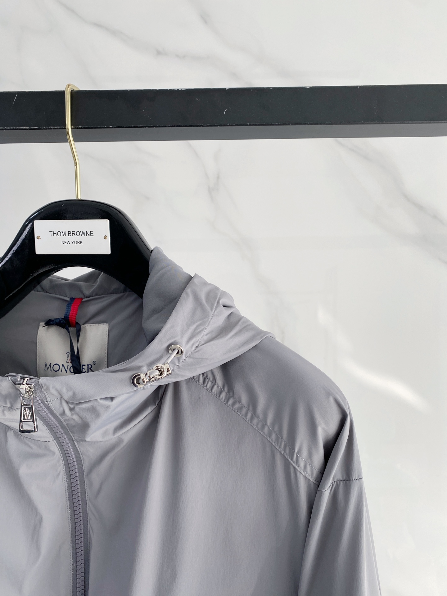 Moncler Jacket Black Hooded S-m-l