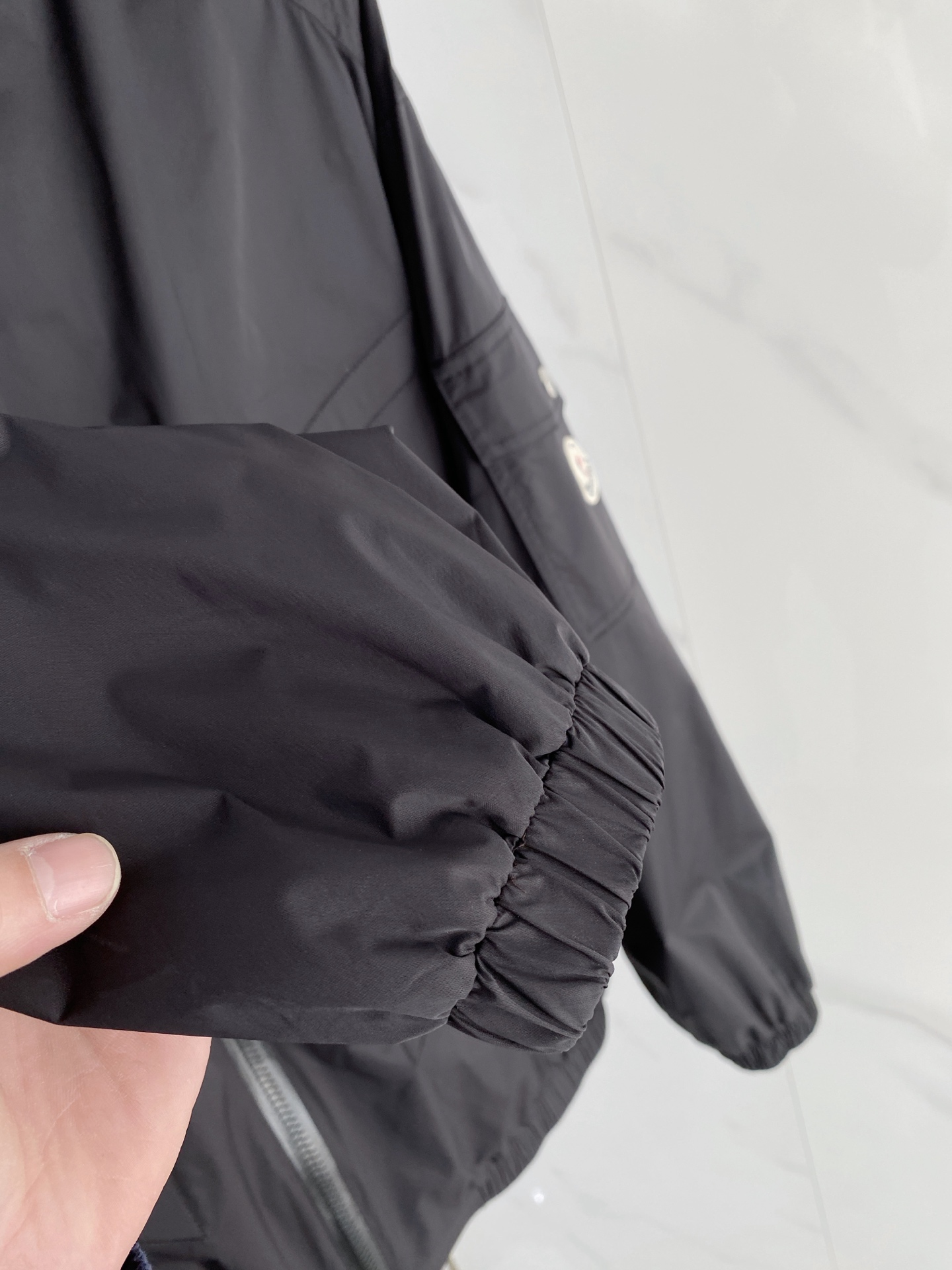 Moncler Jacket Black Hooded S-m-l