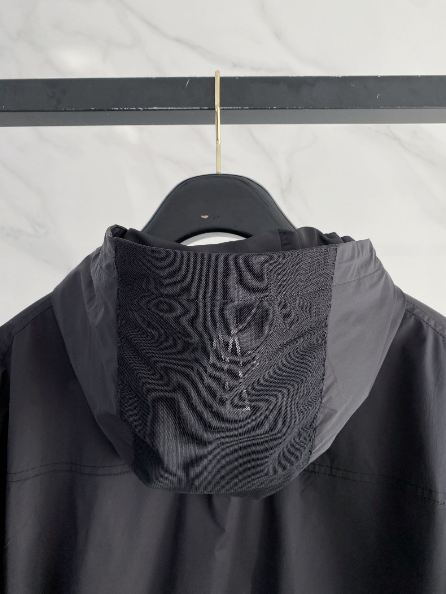 Moncler Jacket Black Hooded S-m-l
