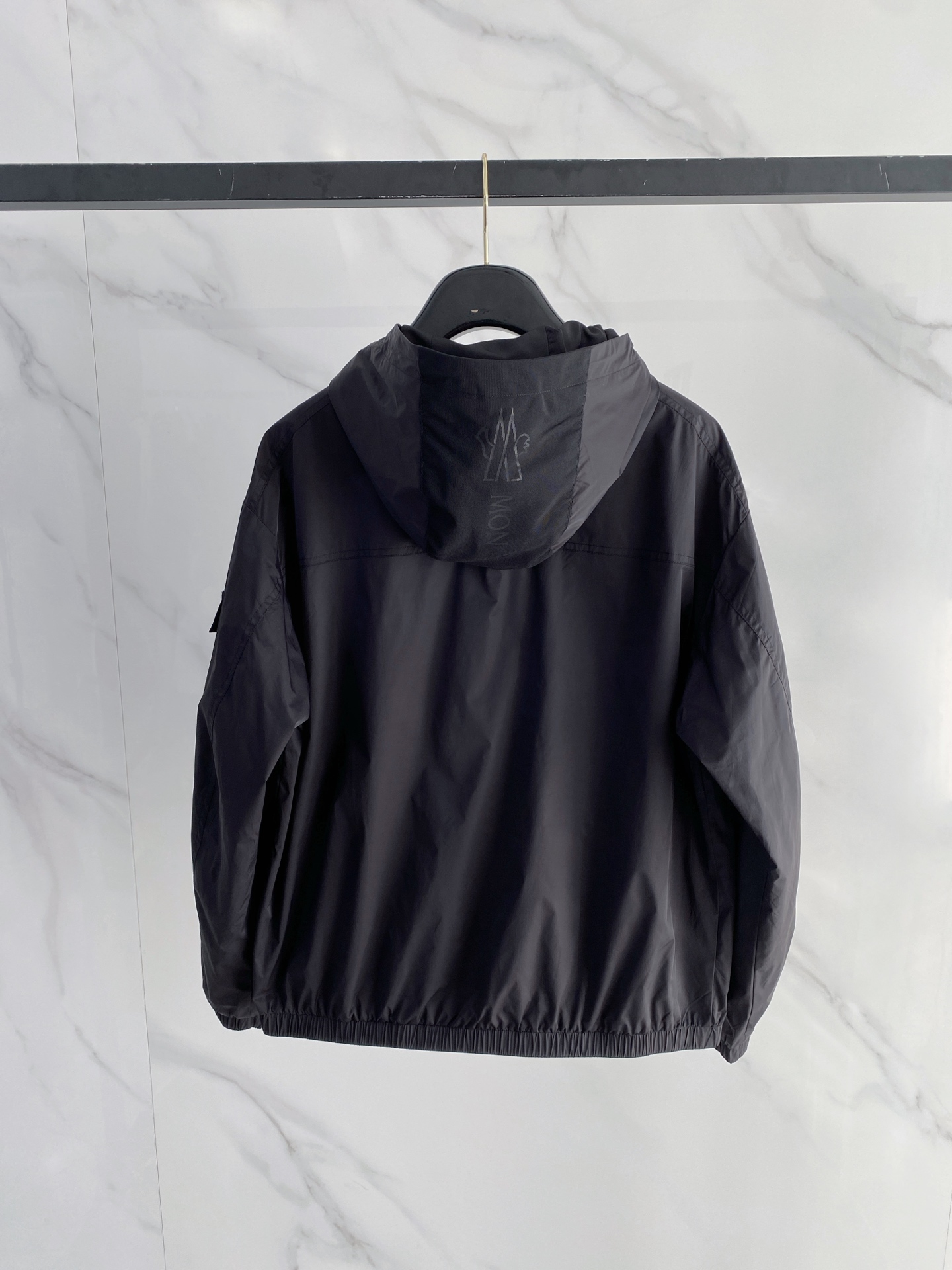 Moncler Jacket Black Hooded S-m-l