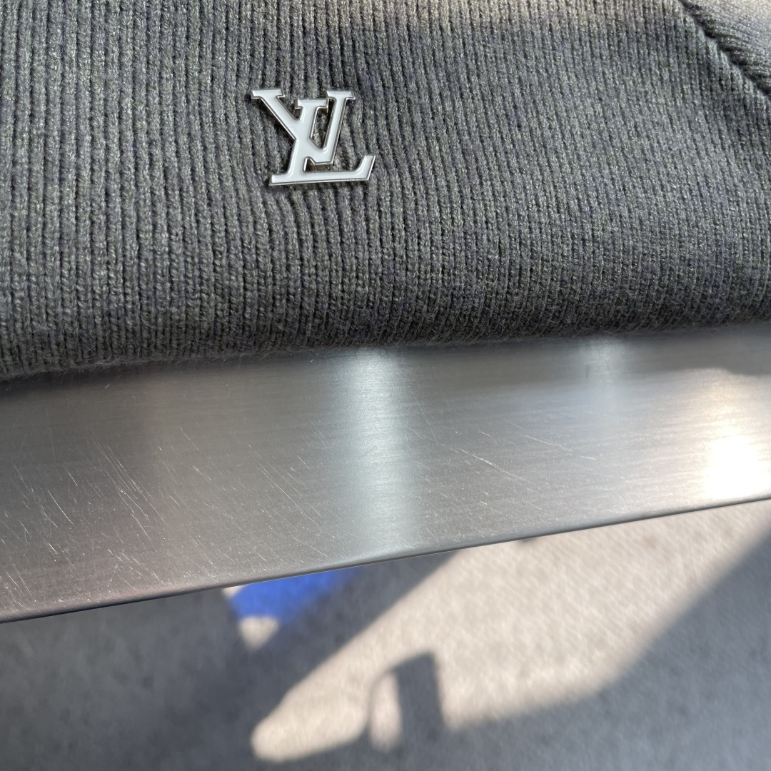 Louis Vuitton Couple Basic Clothing Knitted Loose Fit M-xxxl