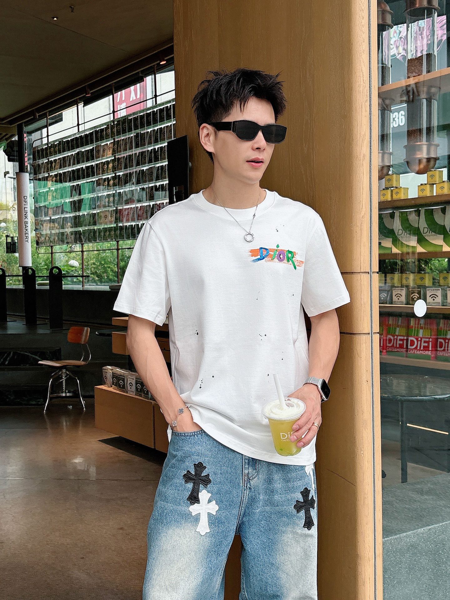 Dior Male Basic Clothing Black S-m-l-xl