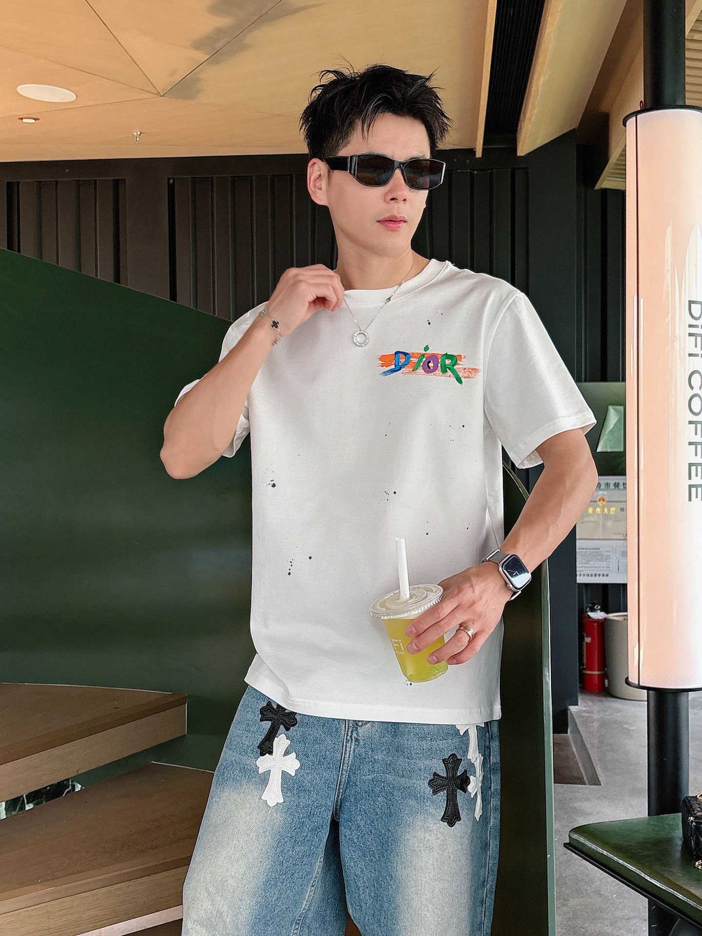 Dior Male Basic Clothing Black S-m-l-xl