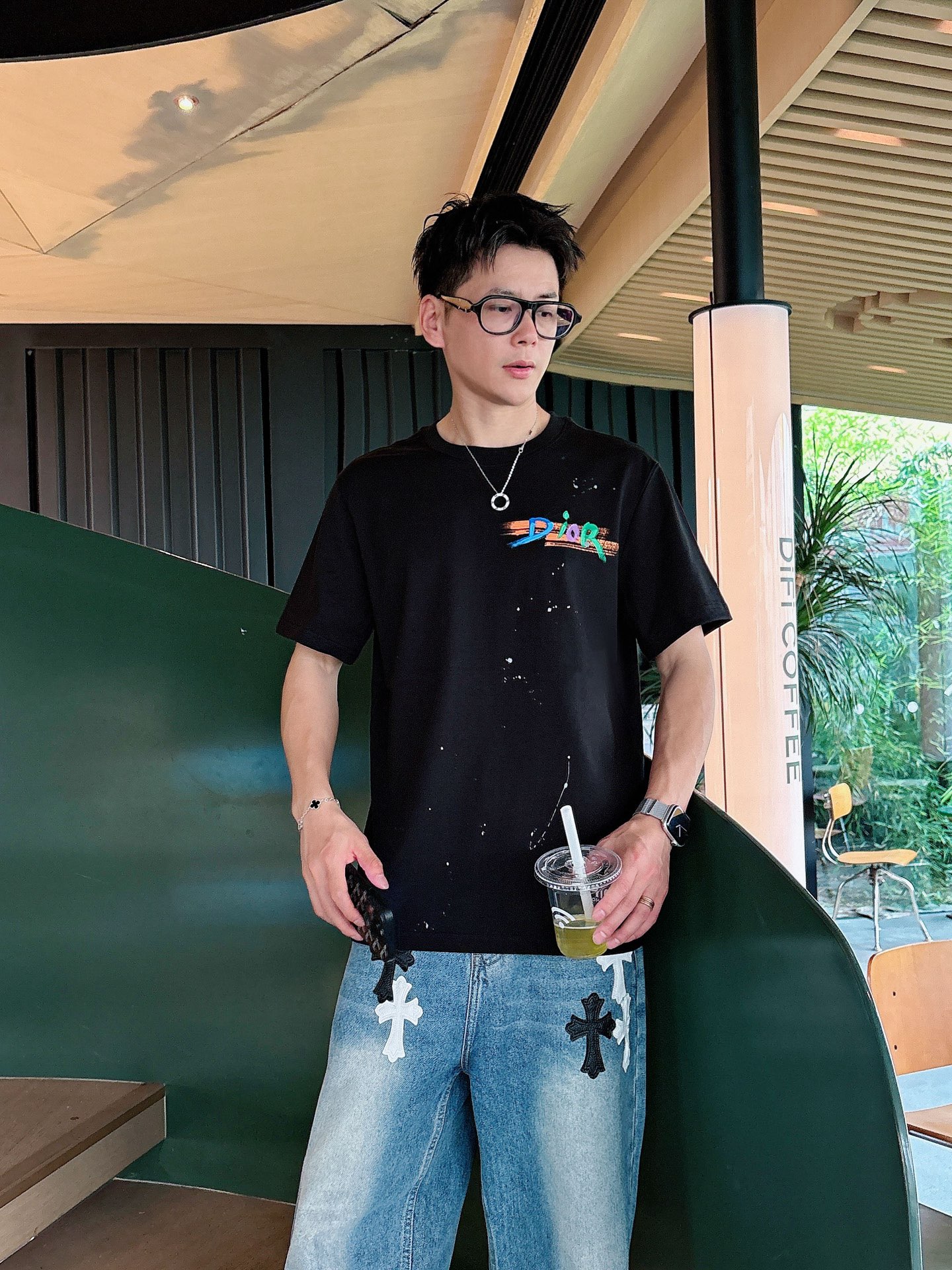 Dior Male Basic Clothing Black S-m-l-xl