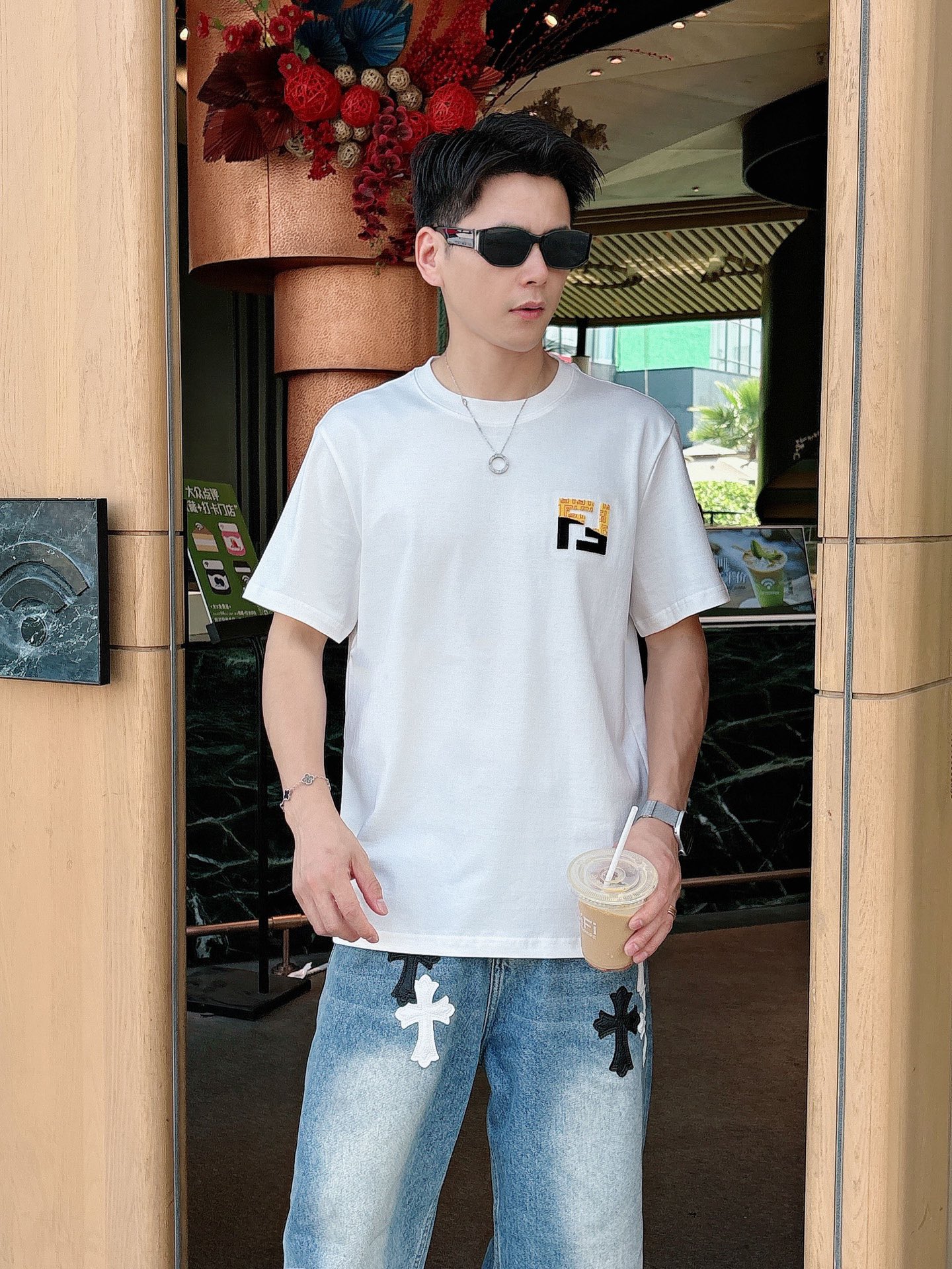 Fendi Male Basic Clothing Black S-m-l-xl