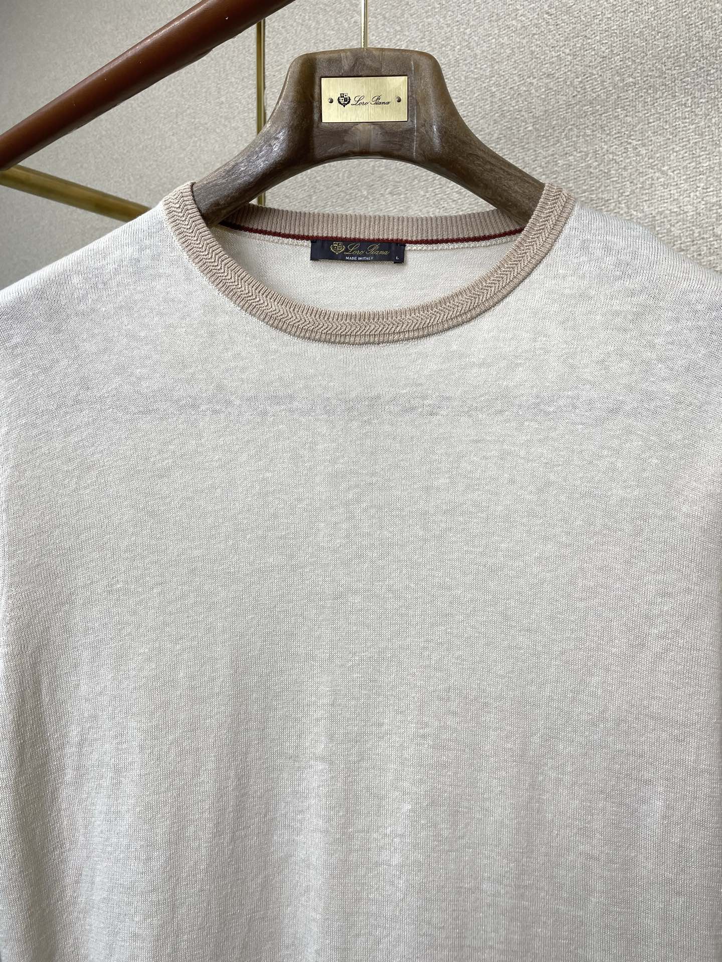 Loro Piana Male Basic Clothing Knitted L