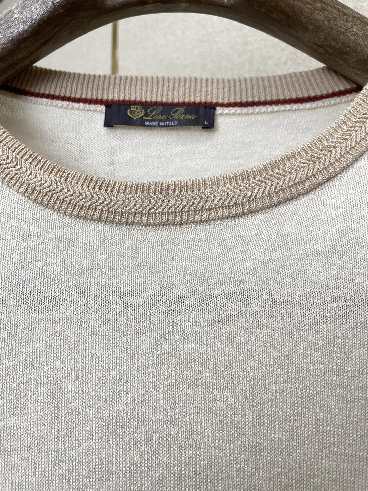 Loro Piana Male Basic Clothing Knitted L