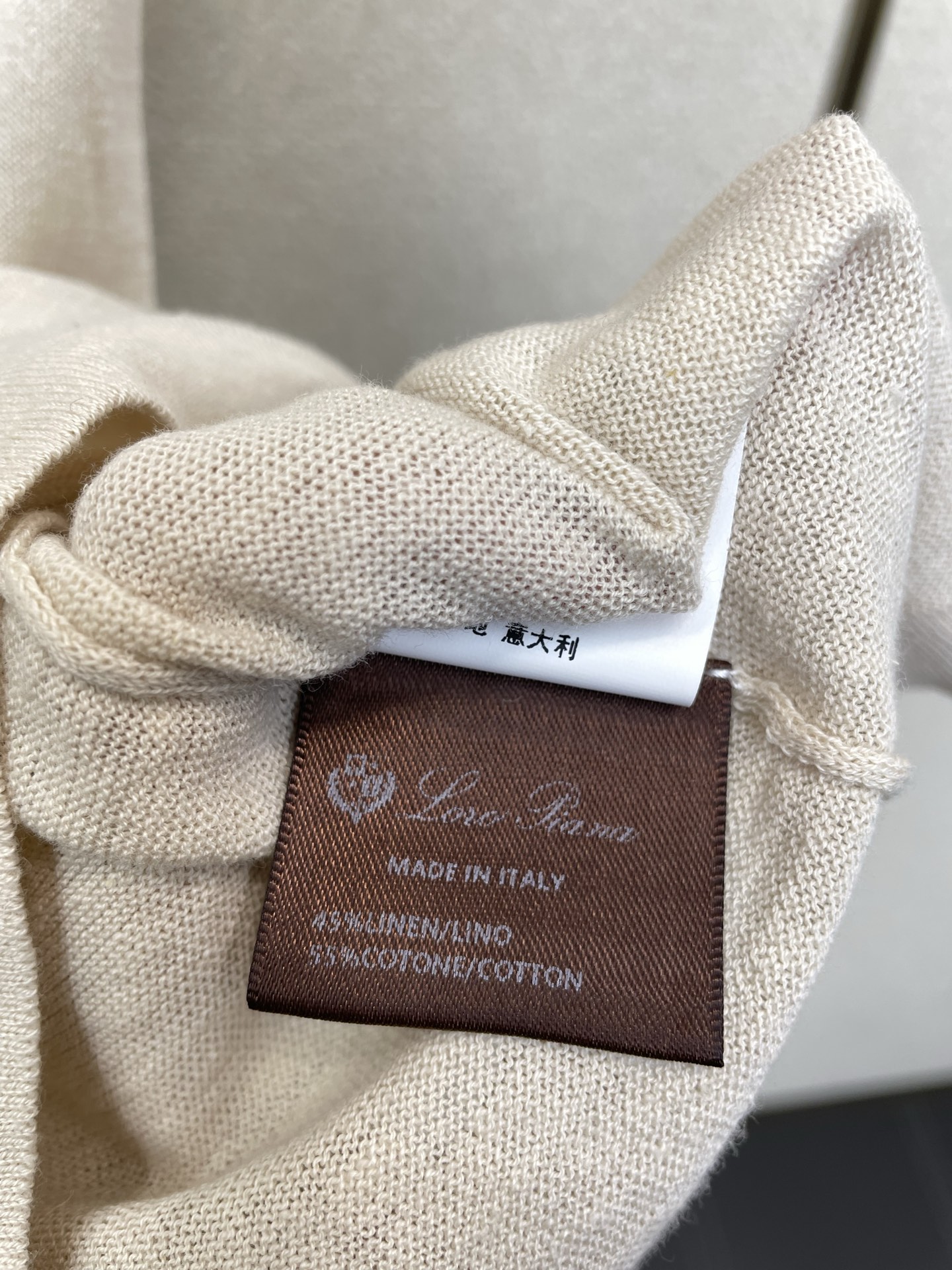 Loro Piana Male Basic Clothing Knitted L