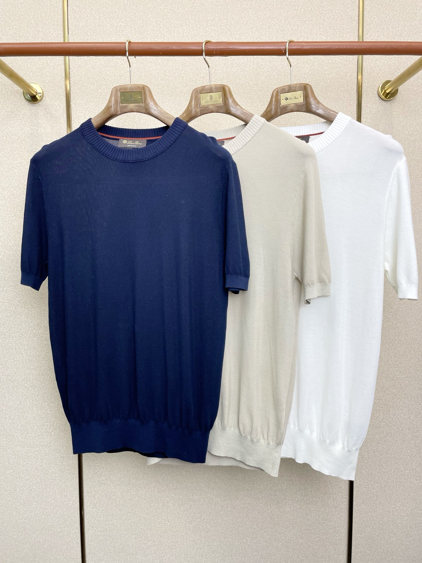 Loro Piana Male Basic Clothing Knitted L