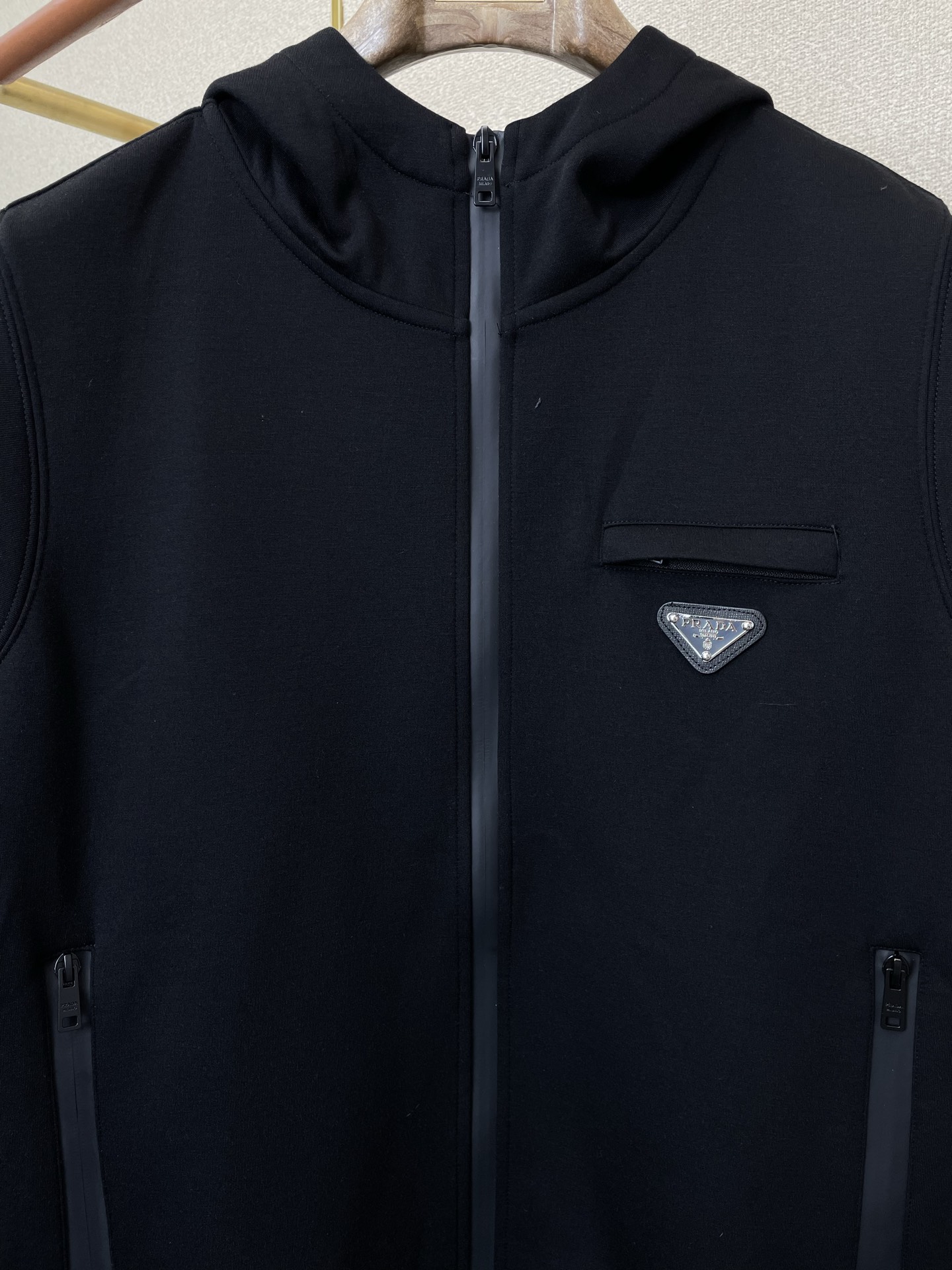 Prada Vest Hooded M-xl