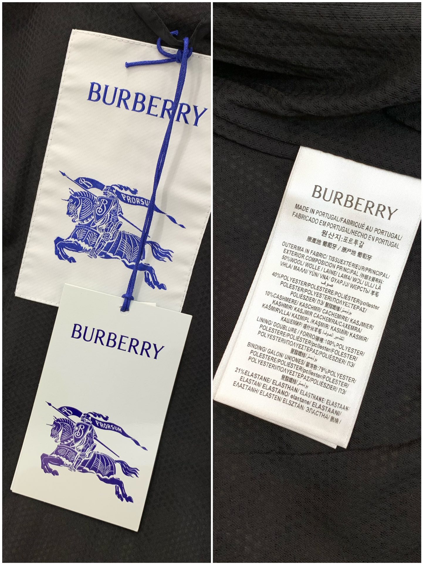 Burberry Basic Clothing L-xl