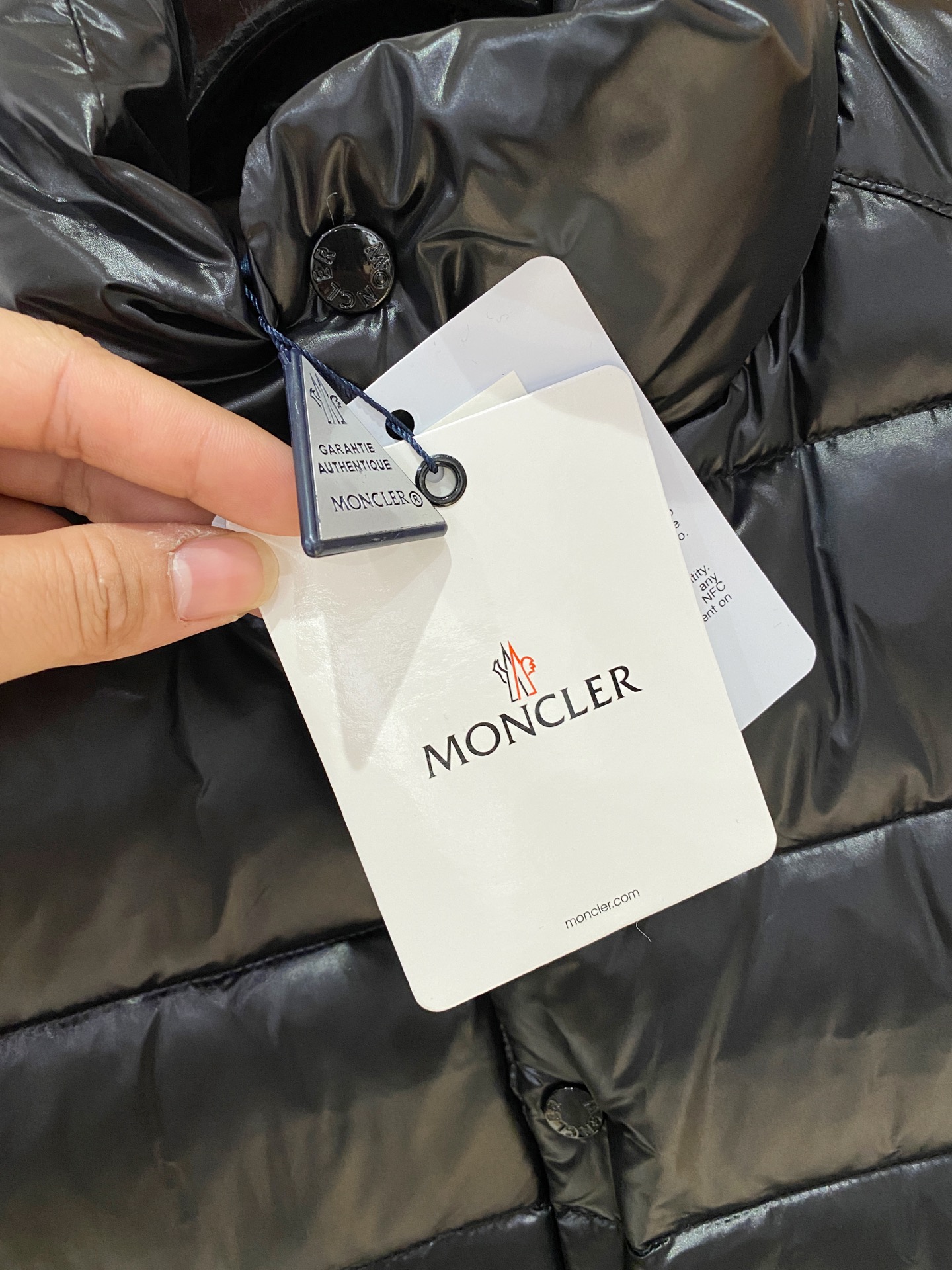 Moncler Vest Goose Down Hooded M-l