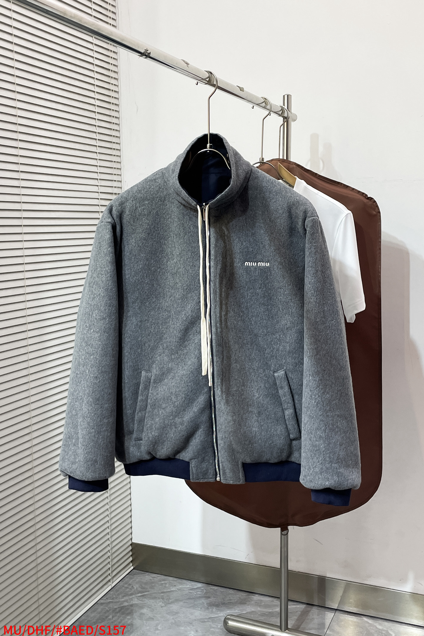 Miu Miu Jacket Cotton Loose Fit S-m