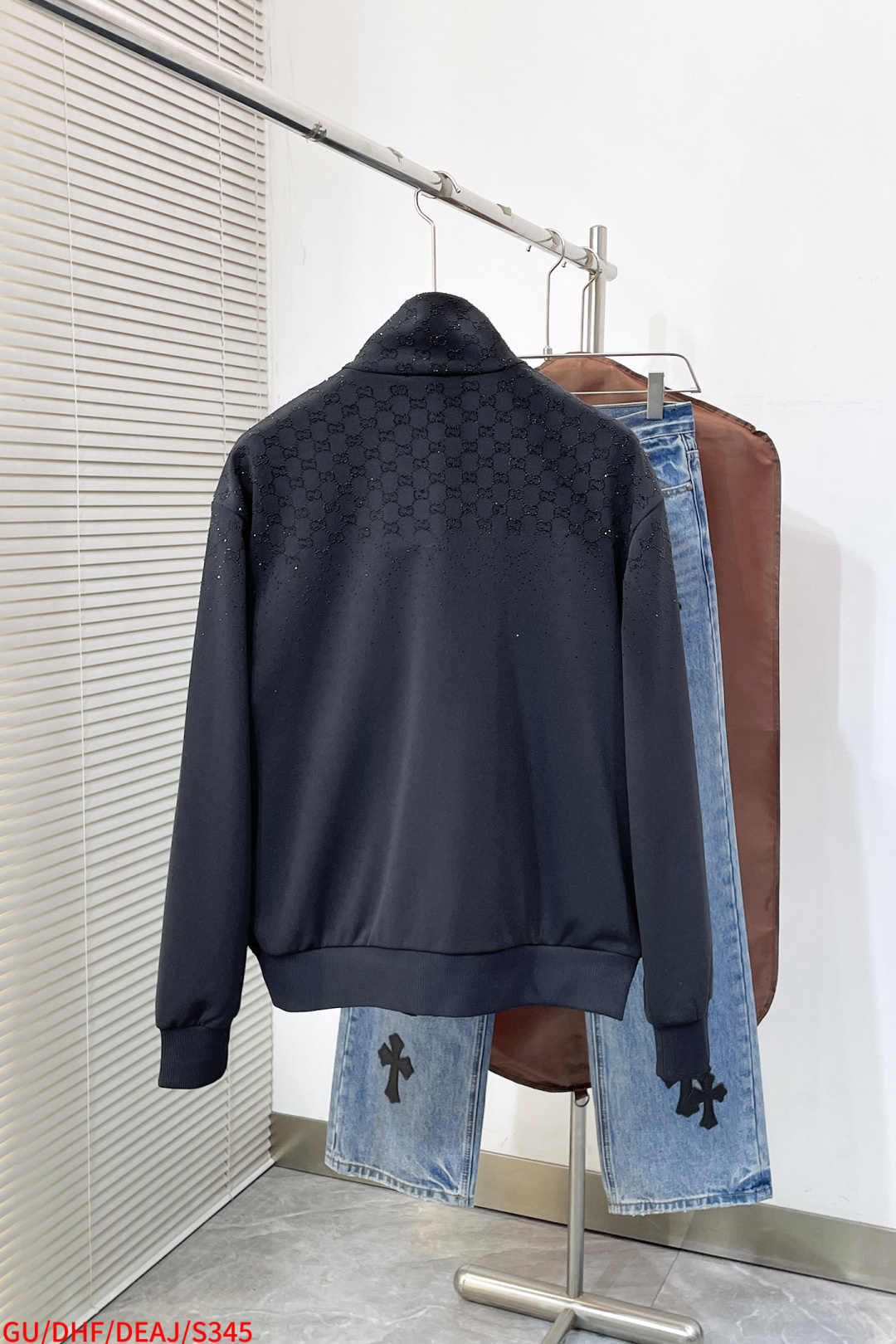 Gucci Couple Basic Clothing Cotton Black S-m-l-xl