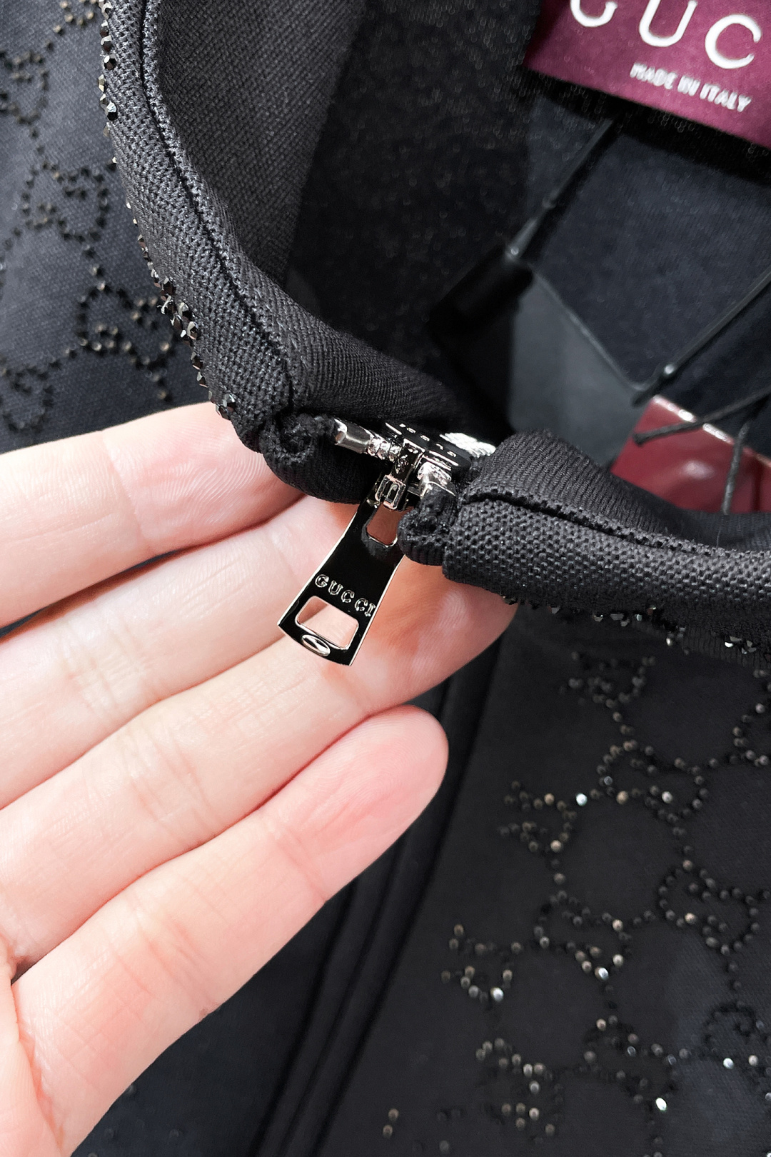 Gucci Couple Basic Clothing Cotton Black S-m-l-xl