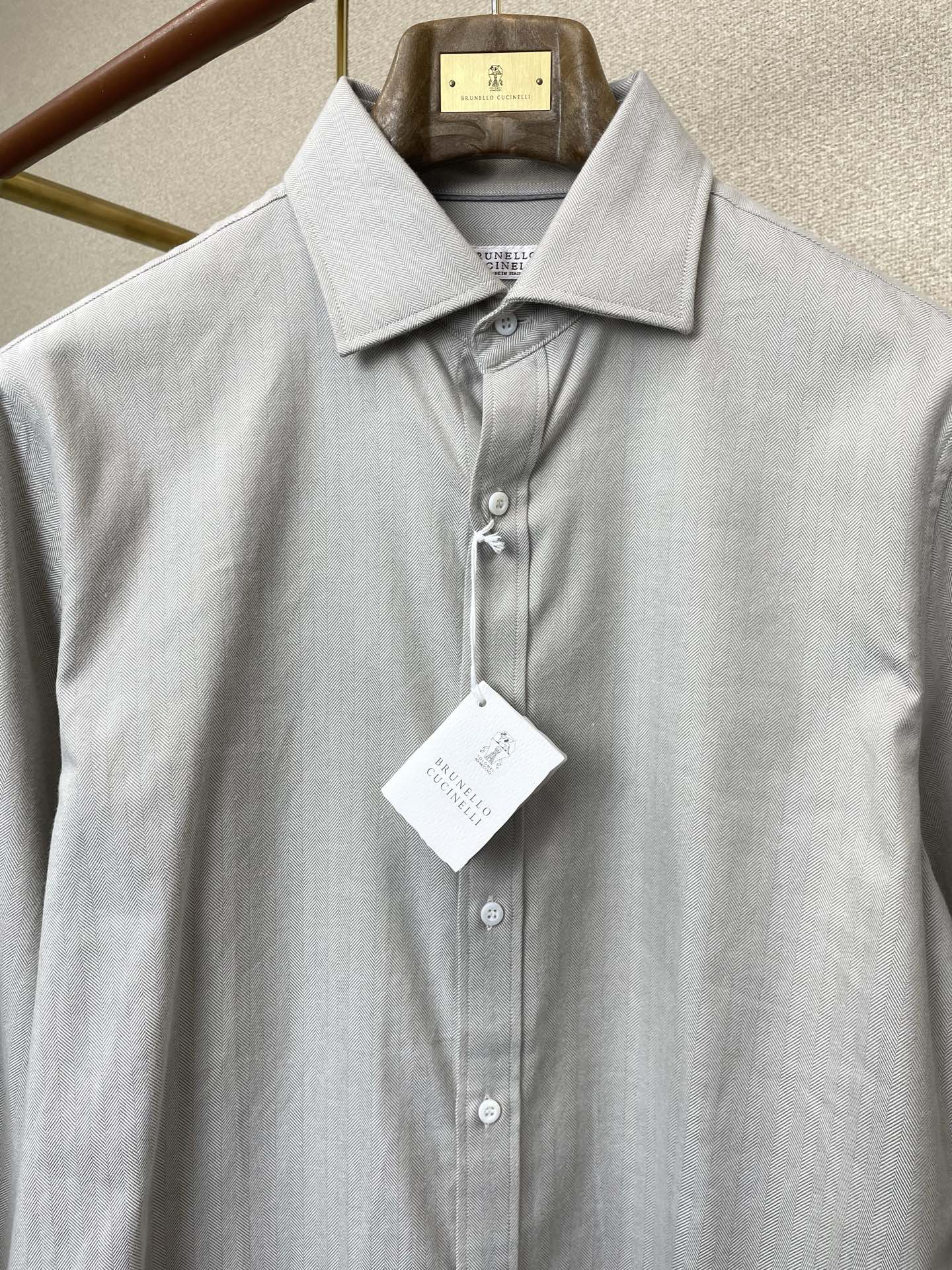 Brunello Cucinelli Male Shirt L