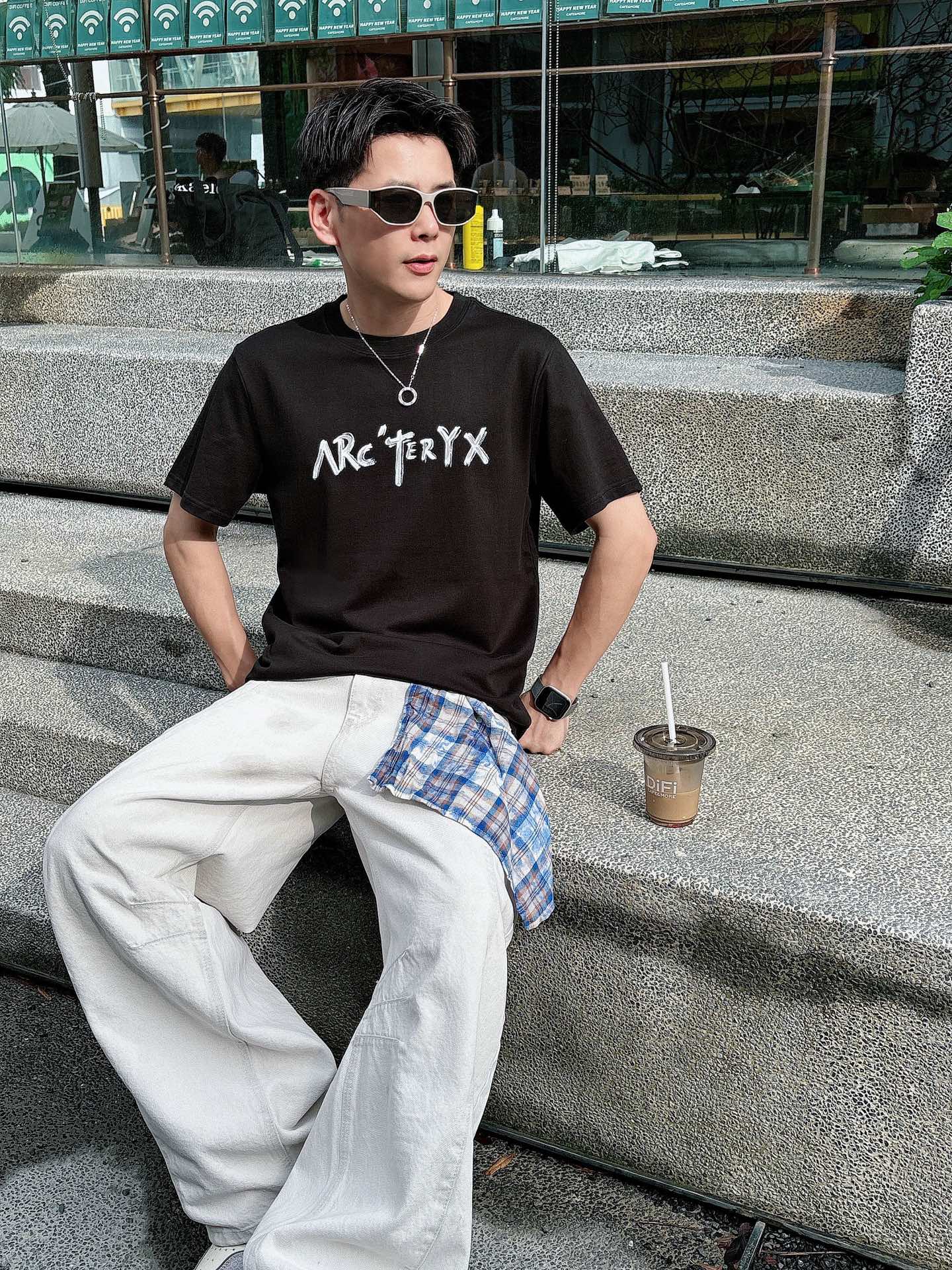 Arcteryx Male Basic Clothing Black S-m-l-xl