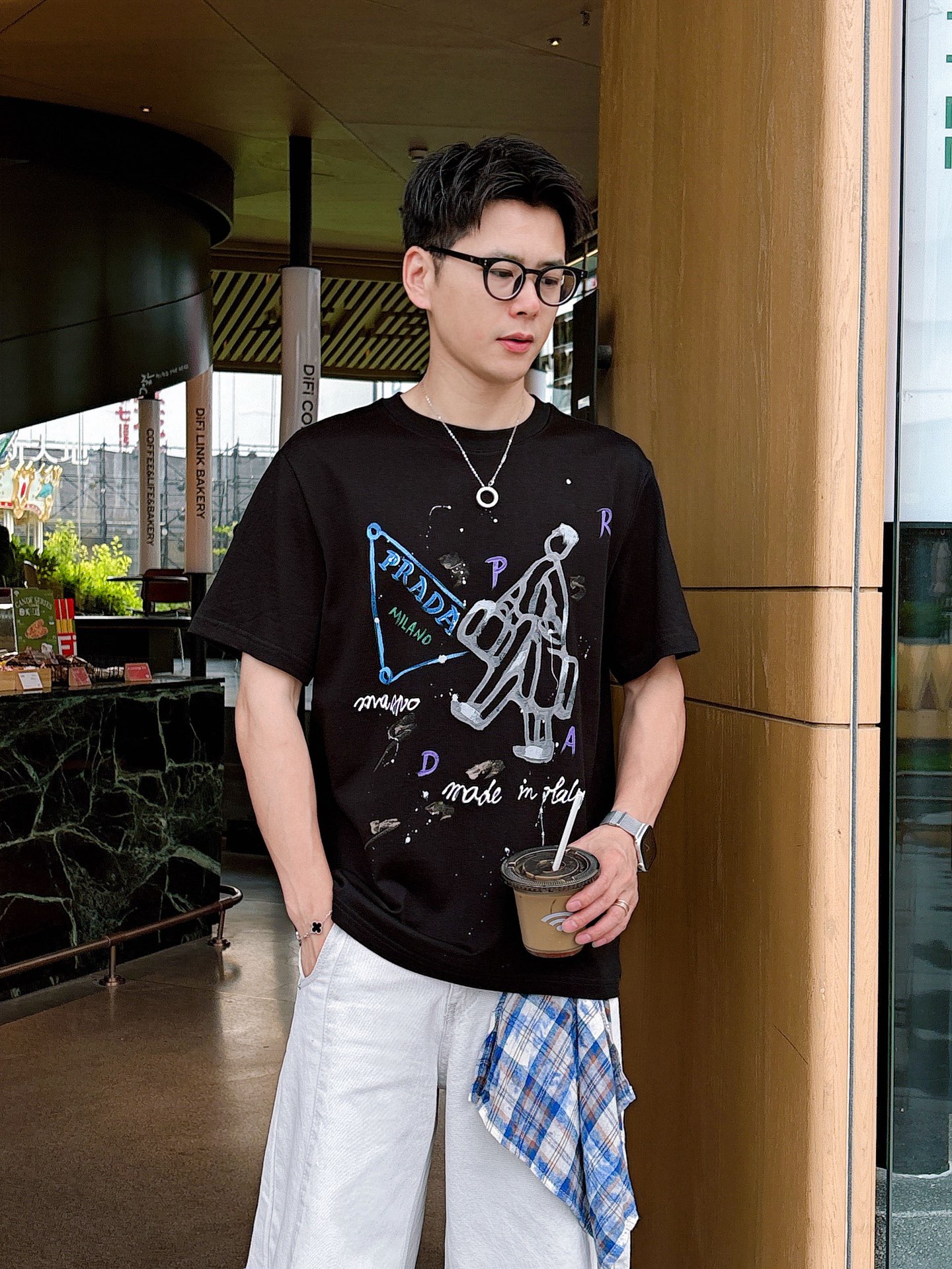 Prada Male Basic Clothing Black S-m-l-xl