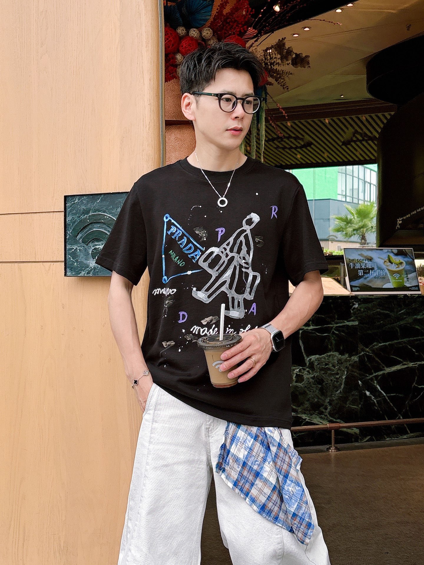 Prada Male Basic Clothing Black S-m-l-xl