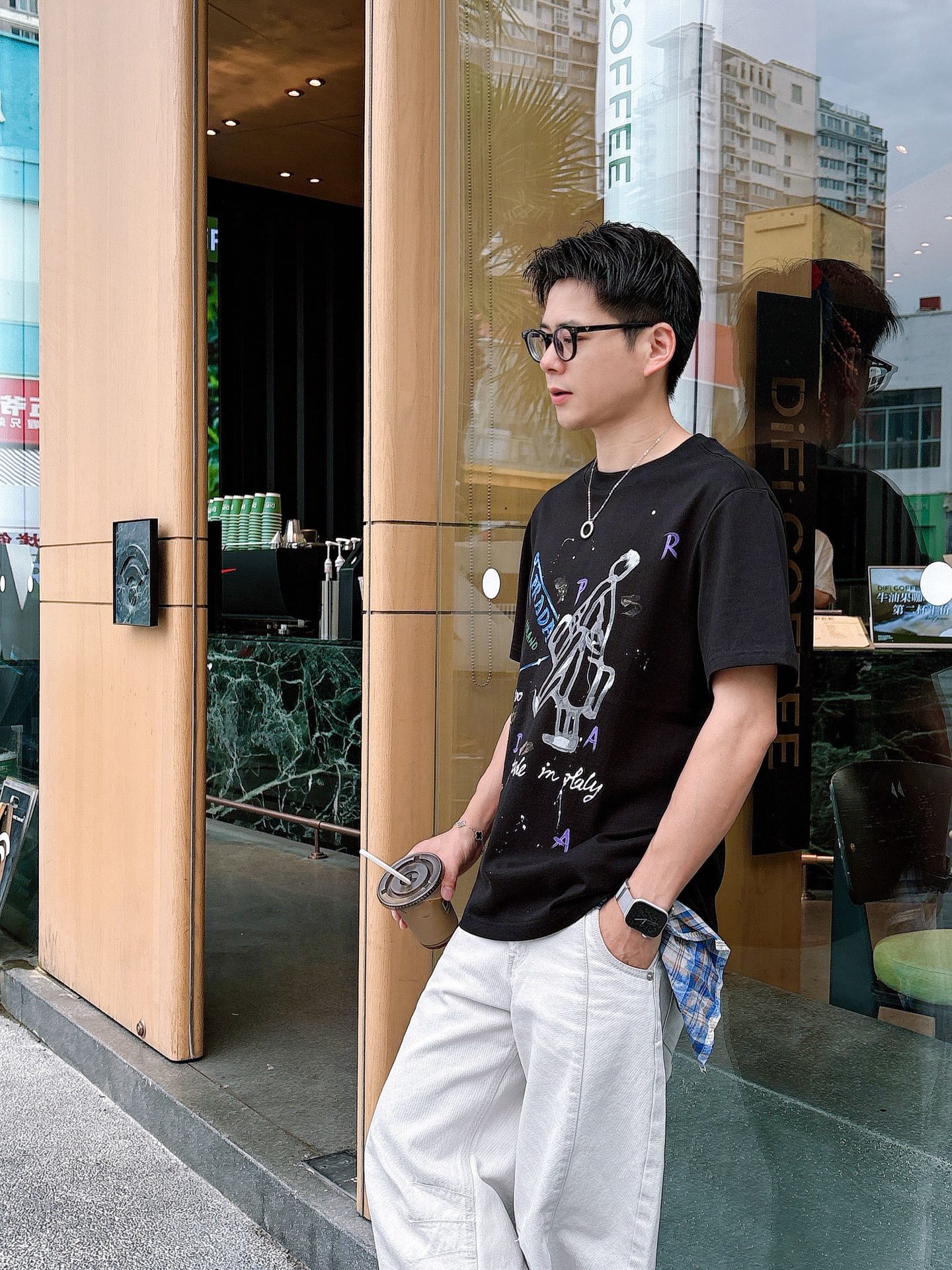 Prada Male Basic Clothing Black S-m-l-xl
