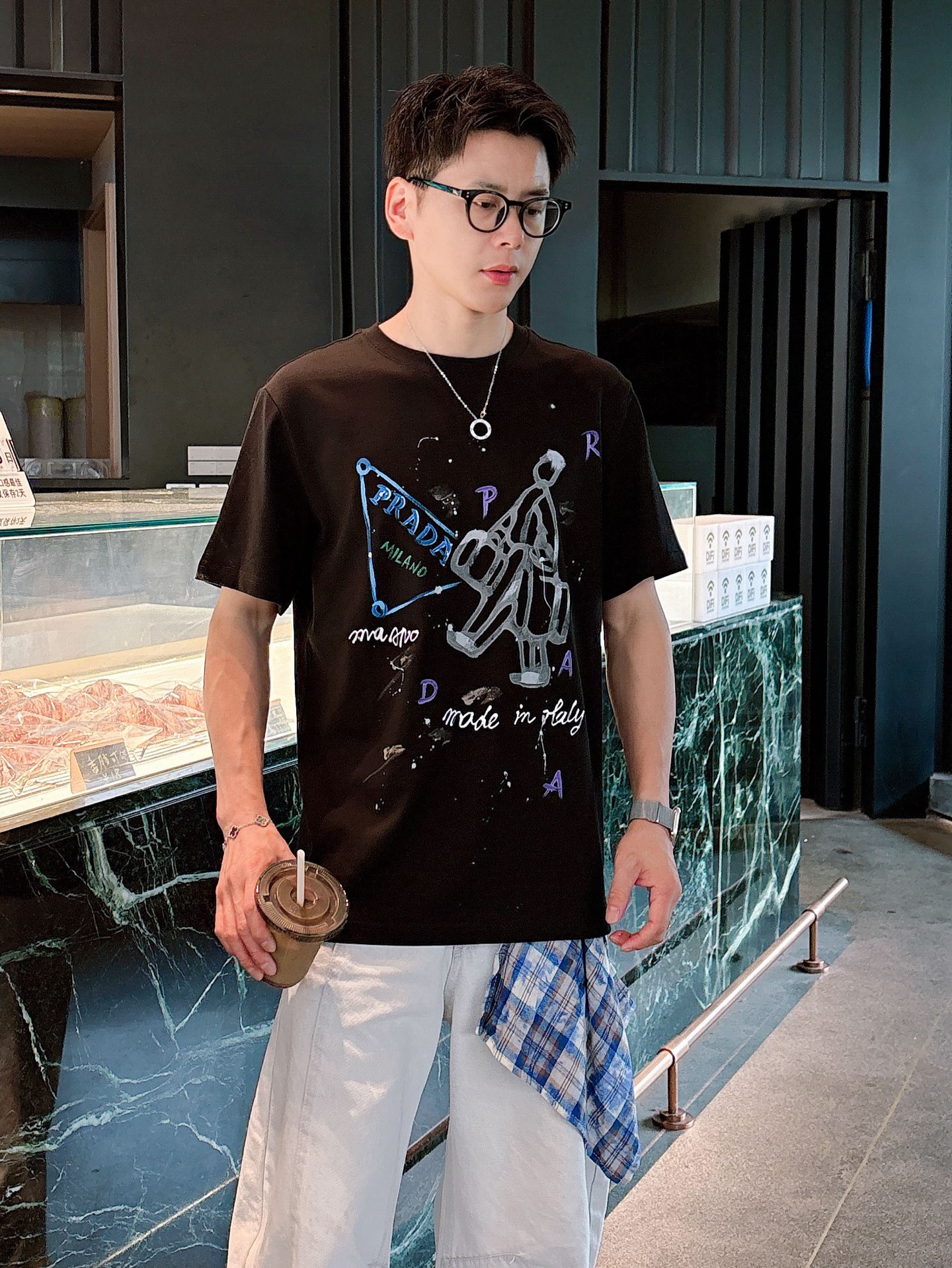 Prada Male Basic Clothing Black S-m-l-xl