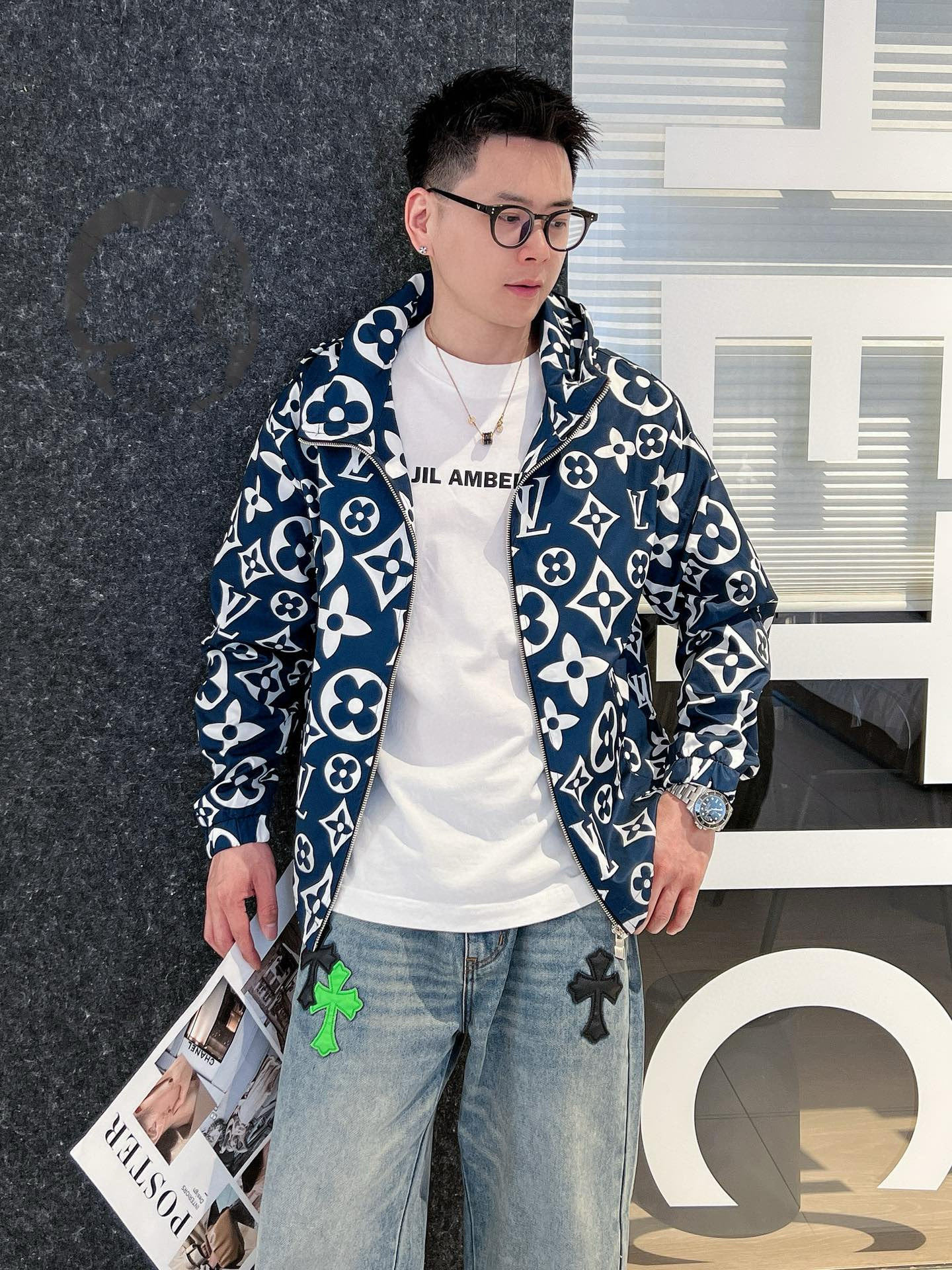 Louis Vuitton Male Jacket M-l-xl