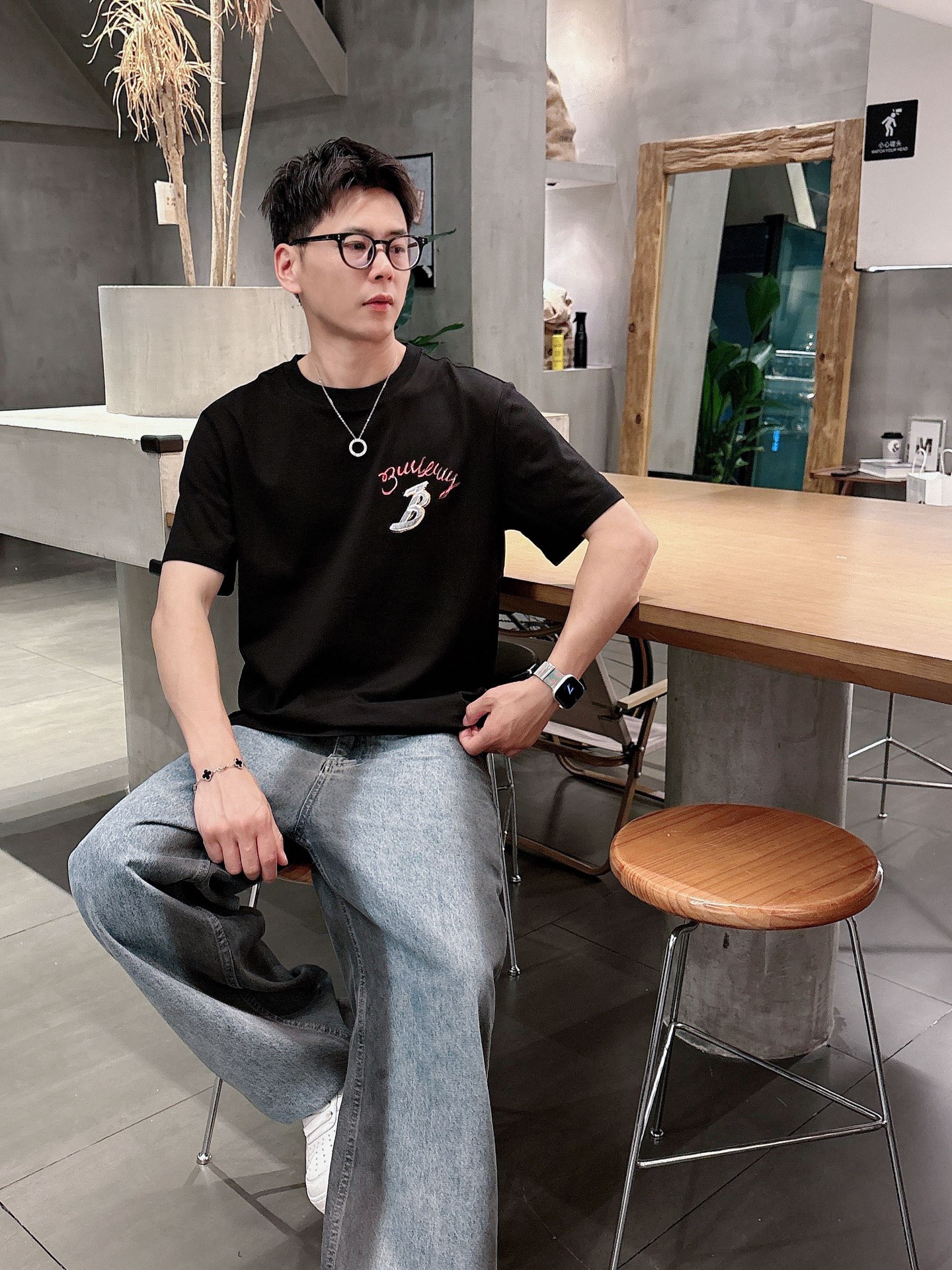 Burberry Male Basic Clothing Black S-m-l-xl